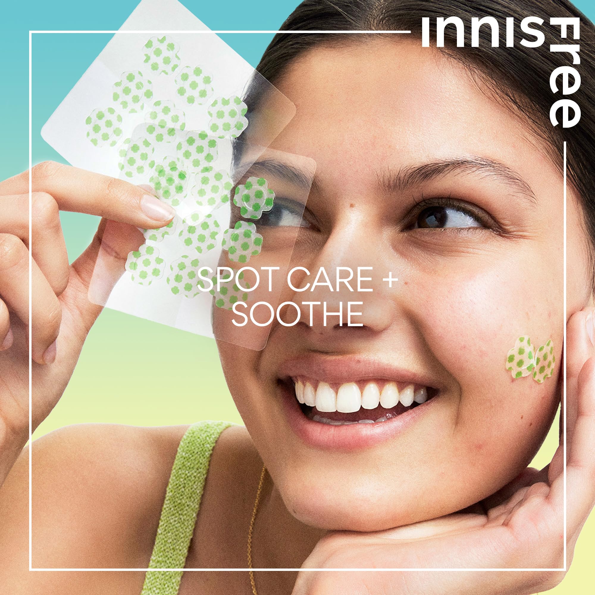 Innisfree Retinol Cica Focusing Patch 2Pk, Korean Hydrocolloid Patches With Salicylic Acid And Hyaluronic Acid For Spots