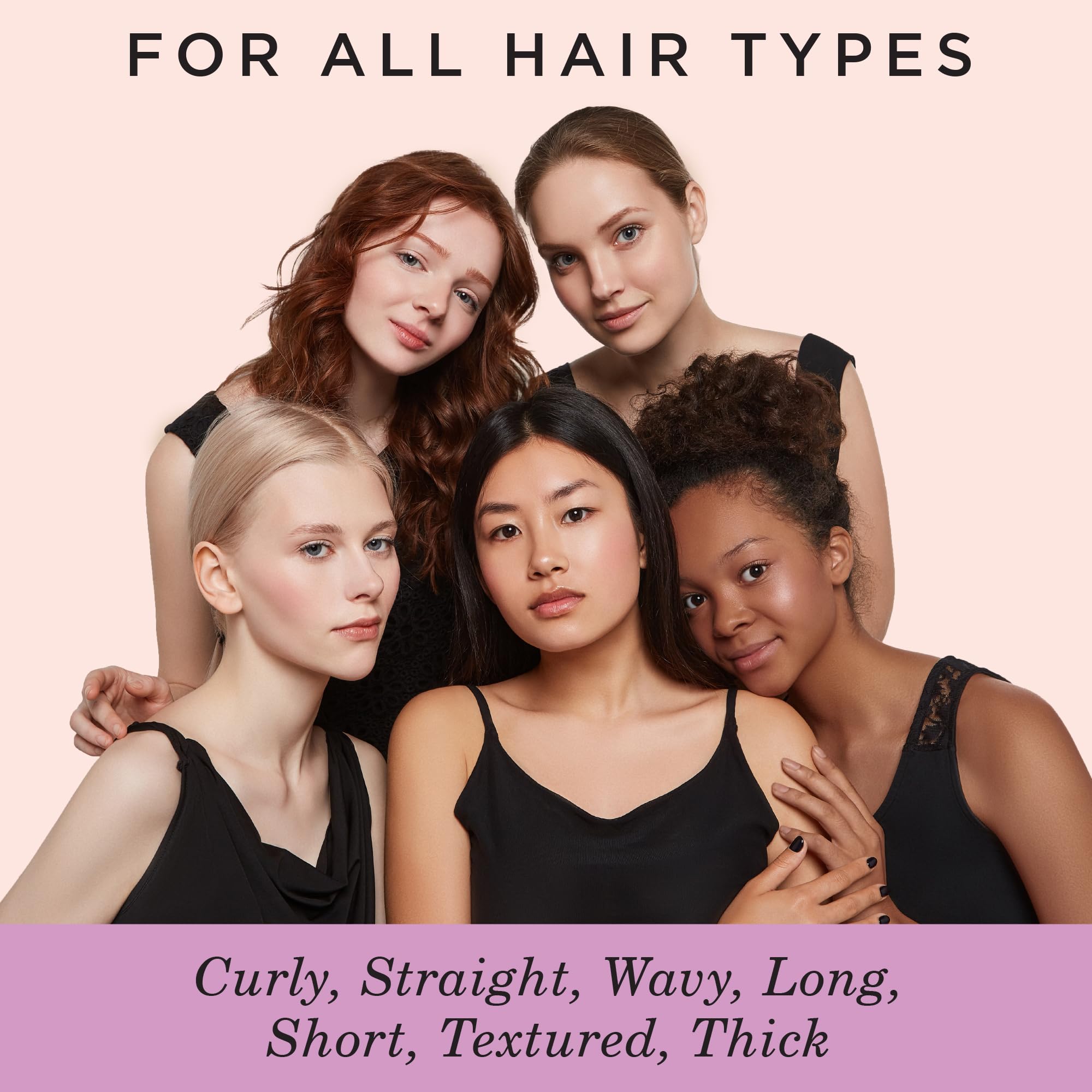 Diane Pro Nylon Pin Styling Hairbrush for Detangling, Separating, Shaping, and Defining Wet or Curly Hair, Heat-Resistant, Anti-