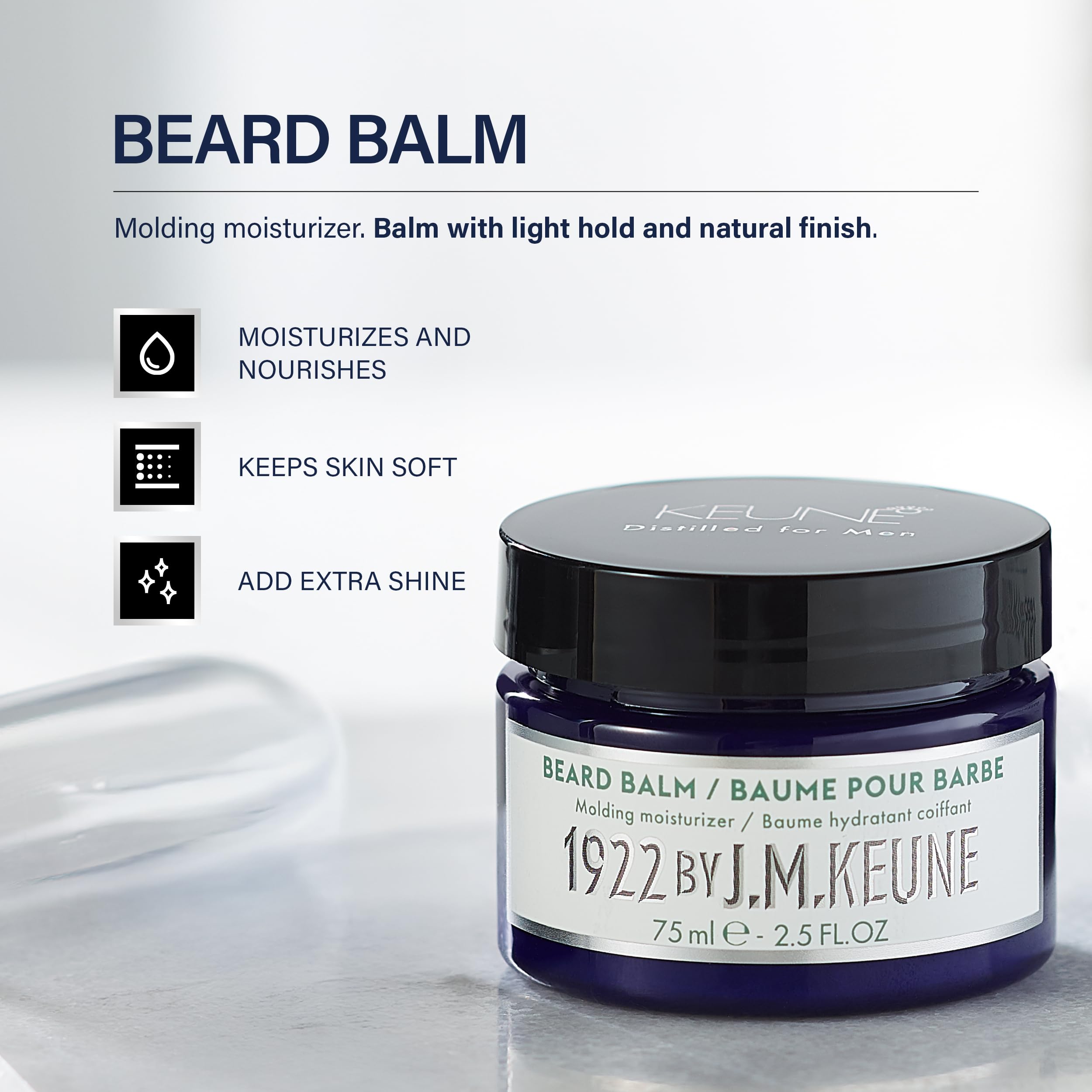 Keune 1922 By J.M. Keune Beard Balm, 2.5 Fl Oz