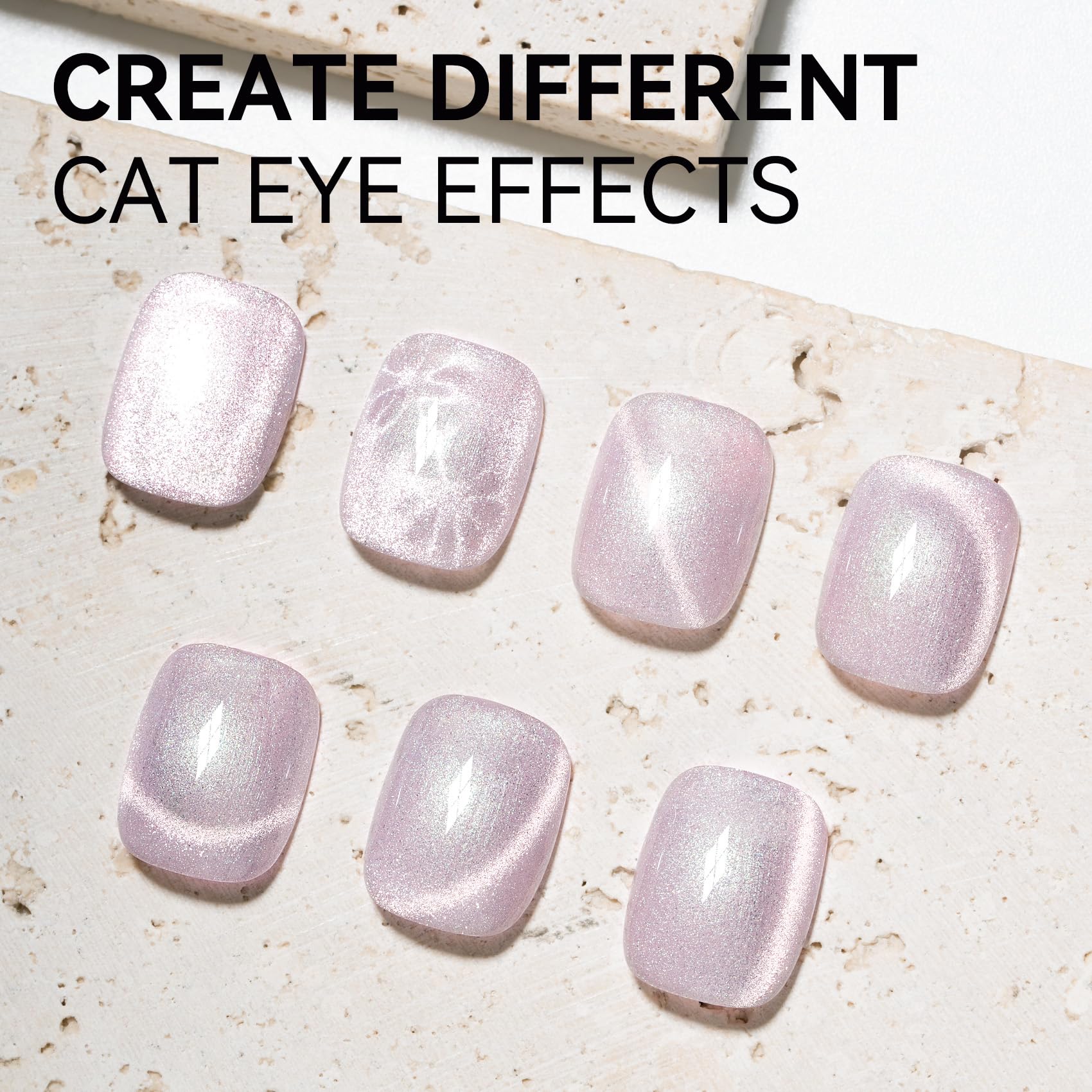 Maychao 15Ml Cat Eye Gel Nail Polish 1Pc Aurora Mermaid 01 Gel Polish With Magnet Soak Off Holographic Magnetic Nail Polish For