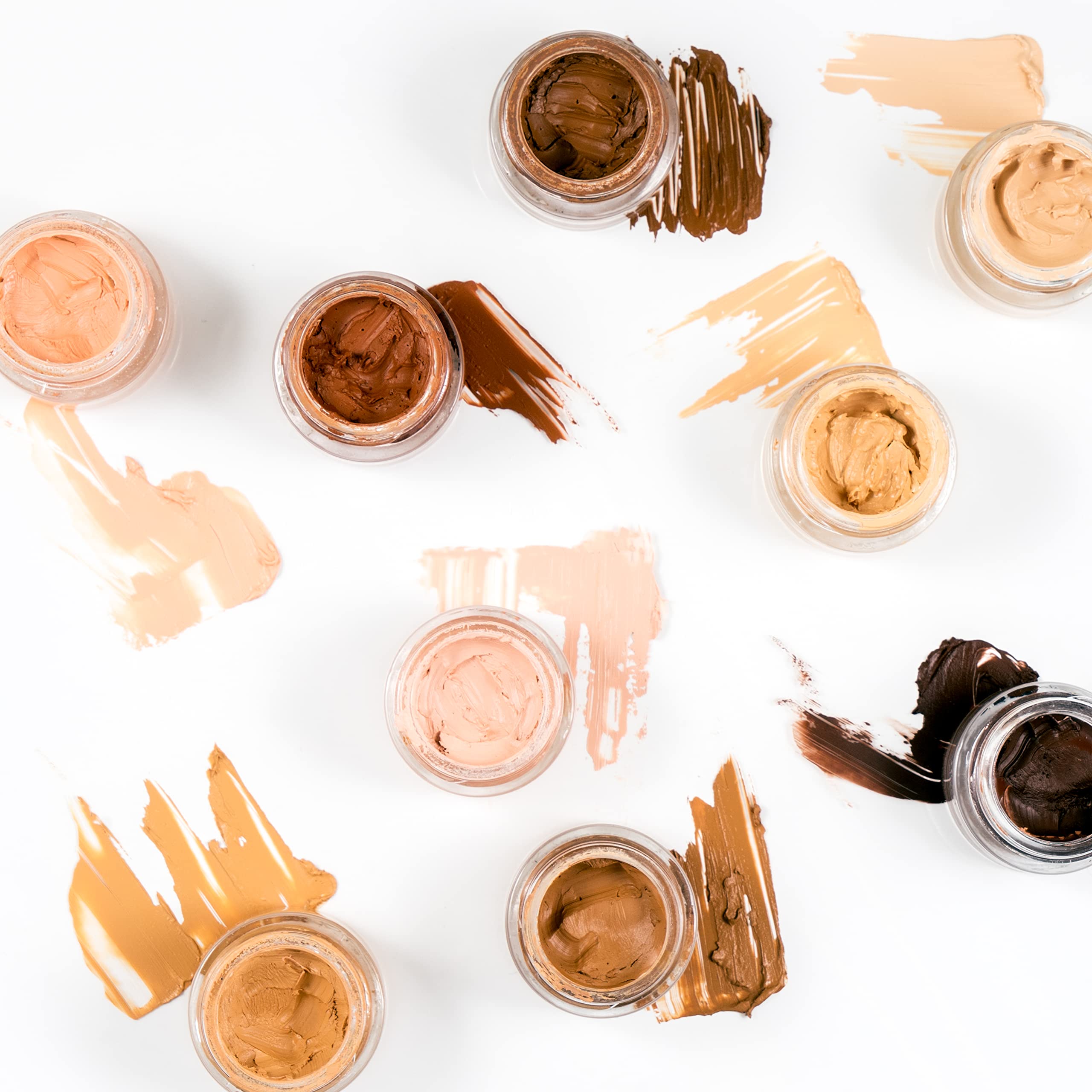Dermaflage Full Coverage Concealer Cream, Tan, 11 Versatile Shades, Waterproof, Non-Greasy, Matte Finish, Conceals Acne, Dark Ci