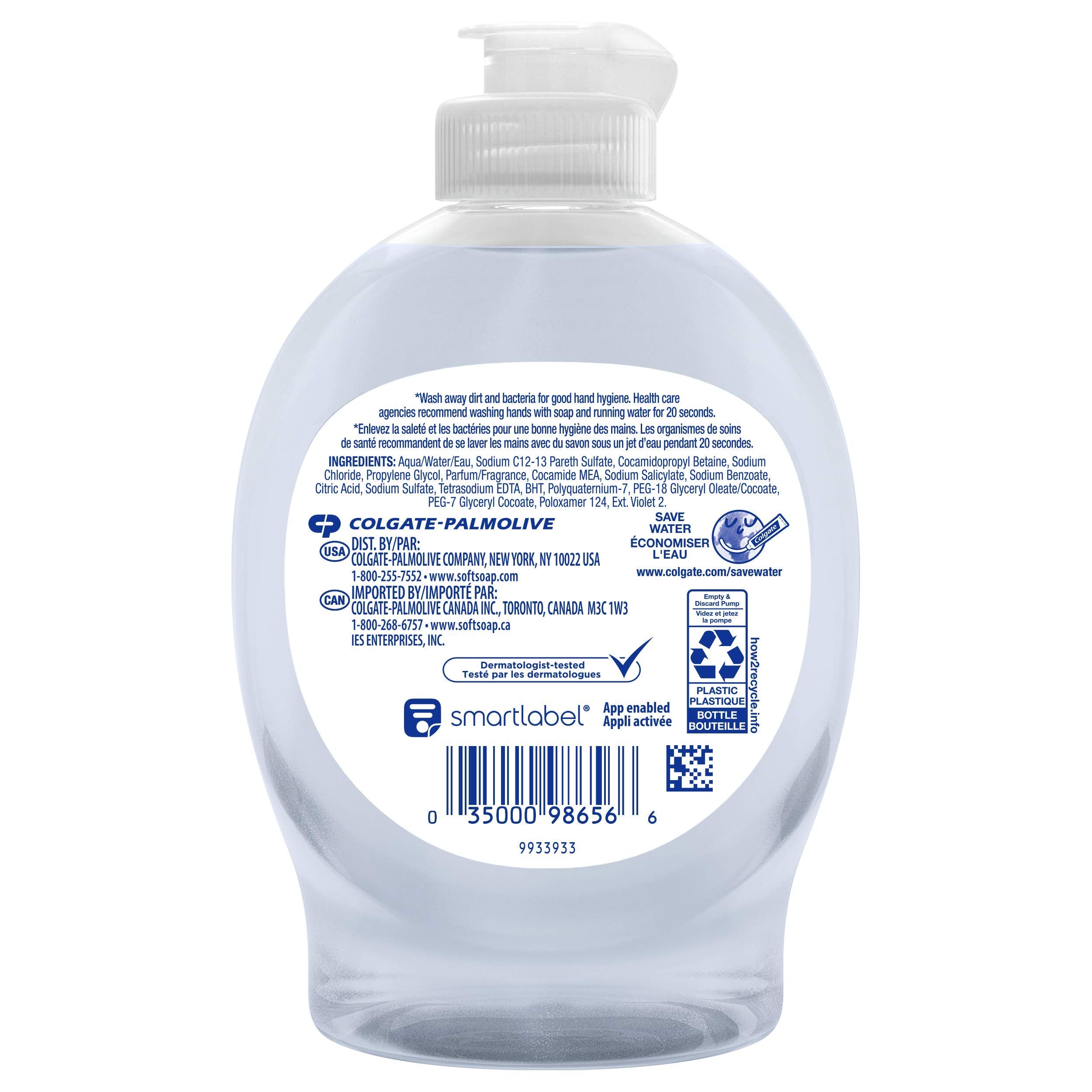 Colgate Softsoap Liquid Hand Soap, Aquarium Series - 7.5 Fluid Ounces (6 Pack), 6 Count