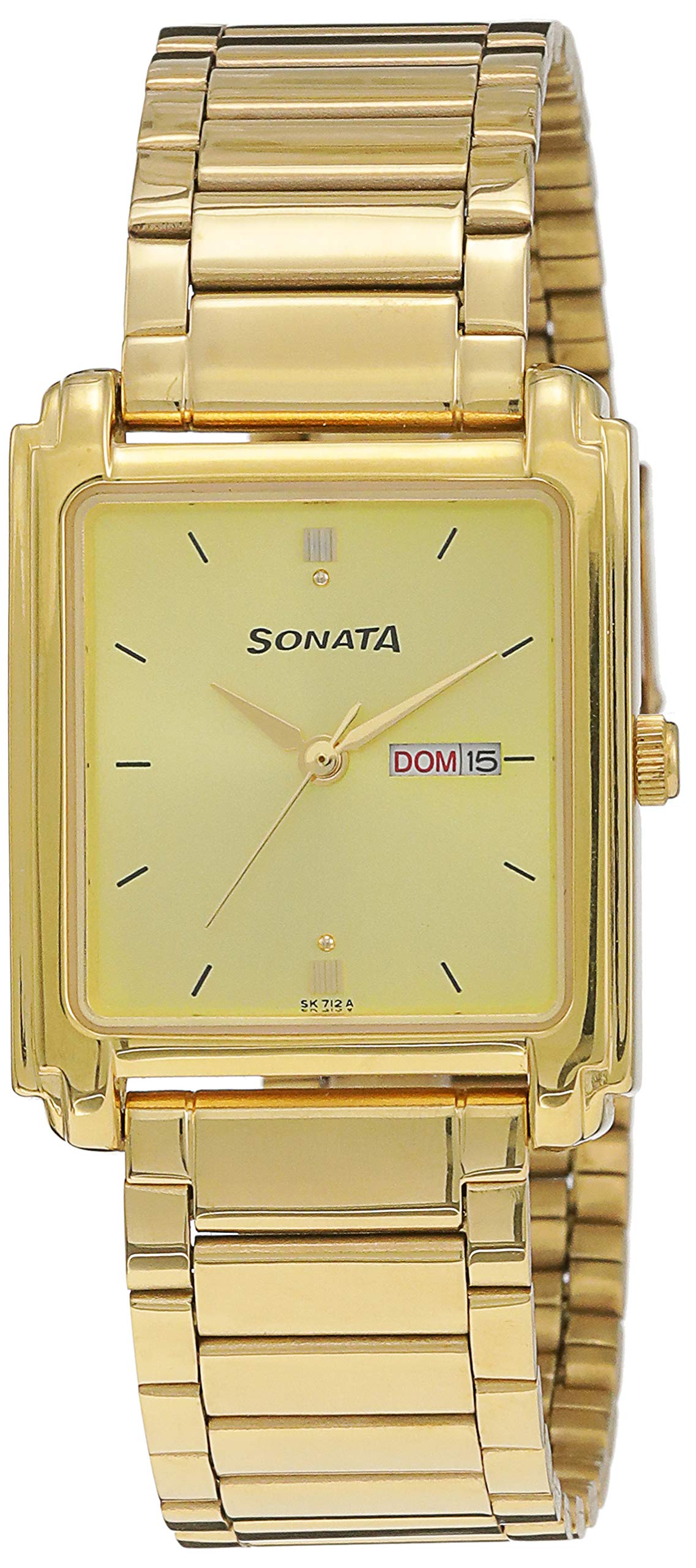 Sonata Analog Classic Dial MenS Watch - Nf7053Ym05A