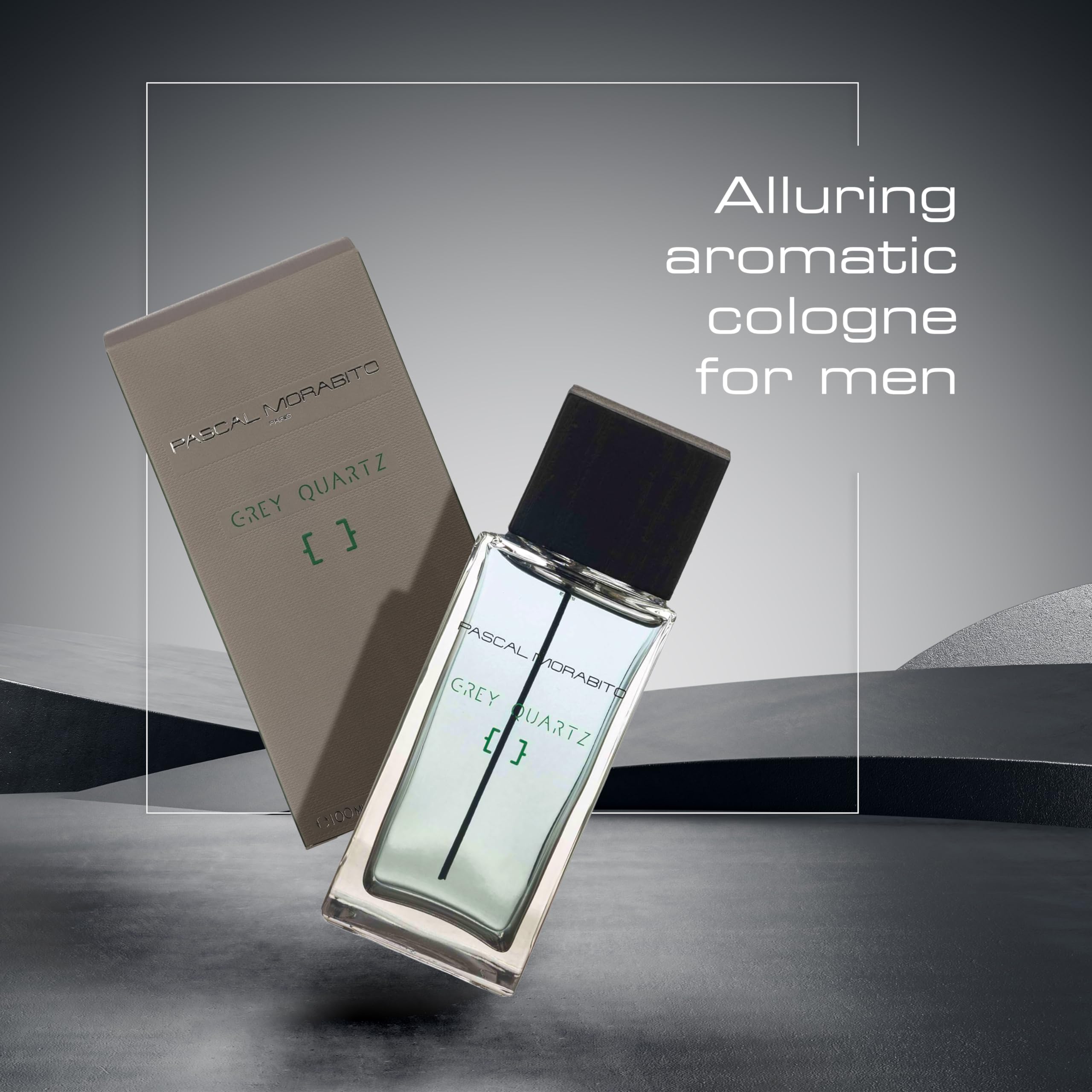 Pascal Morabito - Grey Quartz- 34 Oz Eau De Toilette - Fragrance Mist For Men - Modern Aromatic Scent - Cologne Spray With Spice