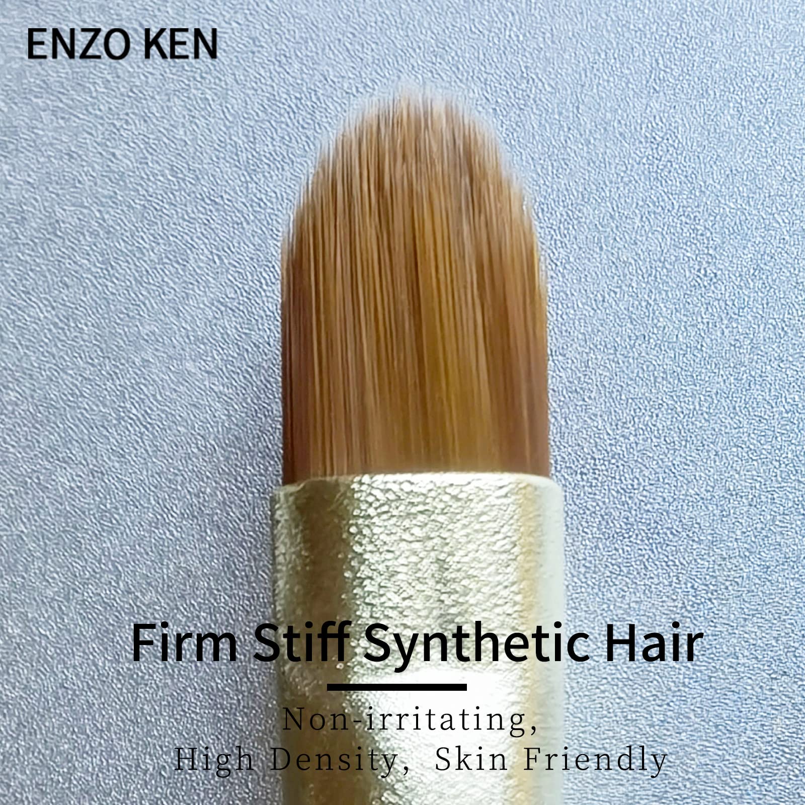 Enzo Ken Thin Lip Brush, Mini Flat Concealer Brush Under Eye, Small Lip Makeup Brush For Lip Stick, Liquid Lipstick, Liquid Blus