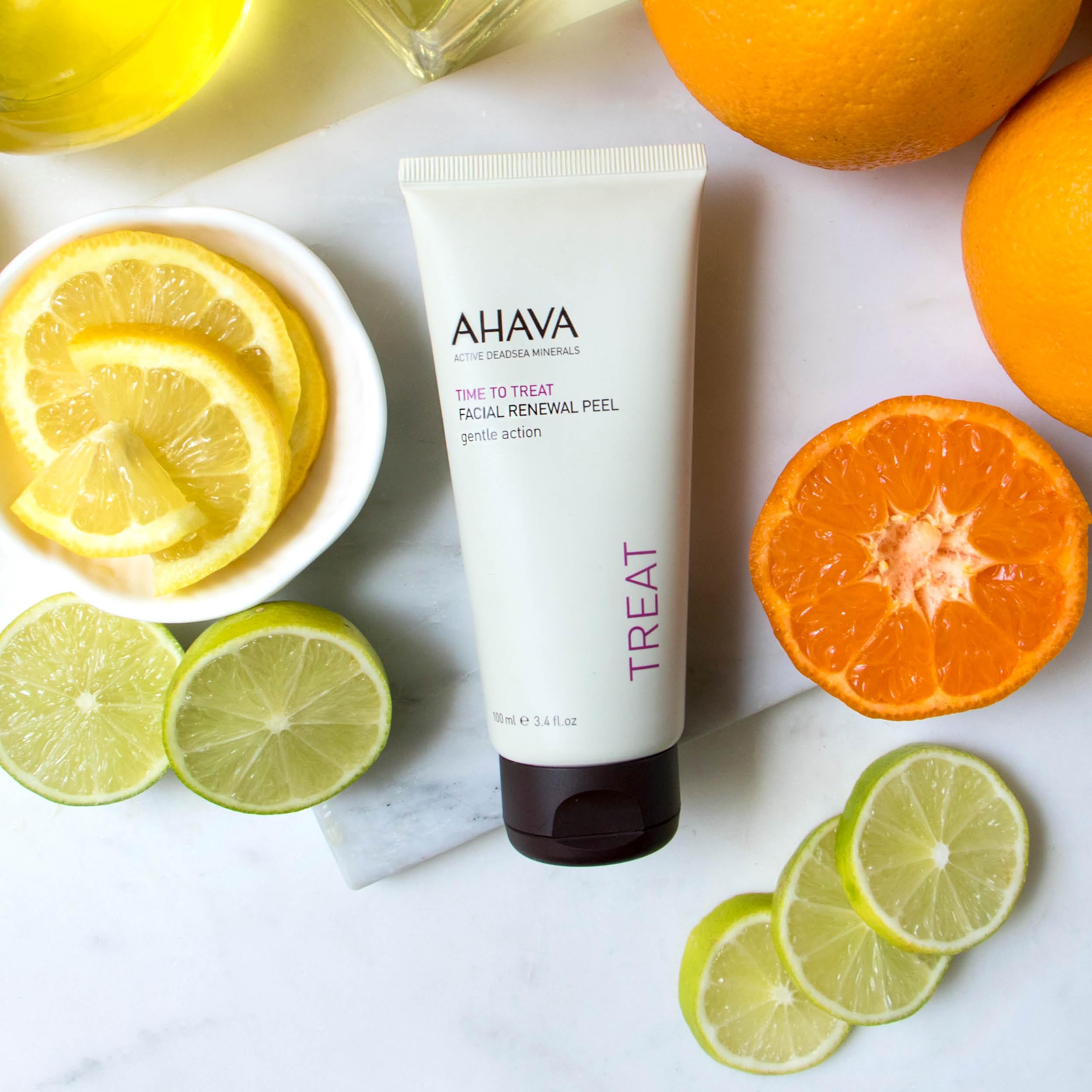 Ahava Time To Treat Facial Renewal Peel - Gel Peel For Immediate Radiance & Even Tone, Enhances Renewal, Smoothes Skin Surface,