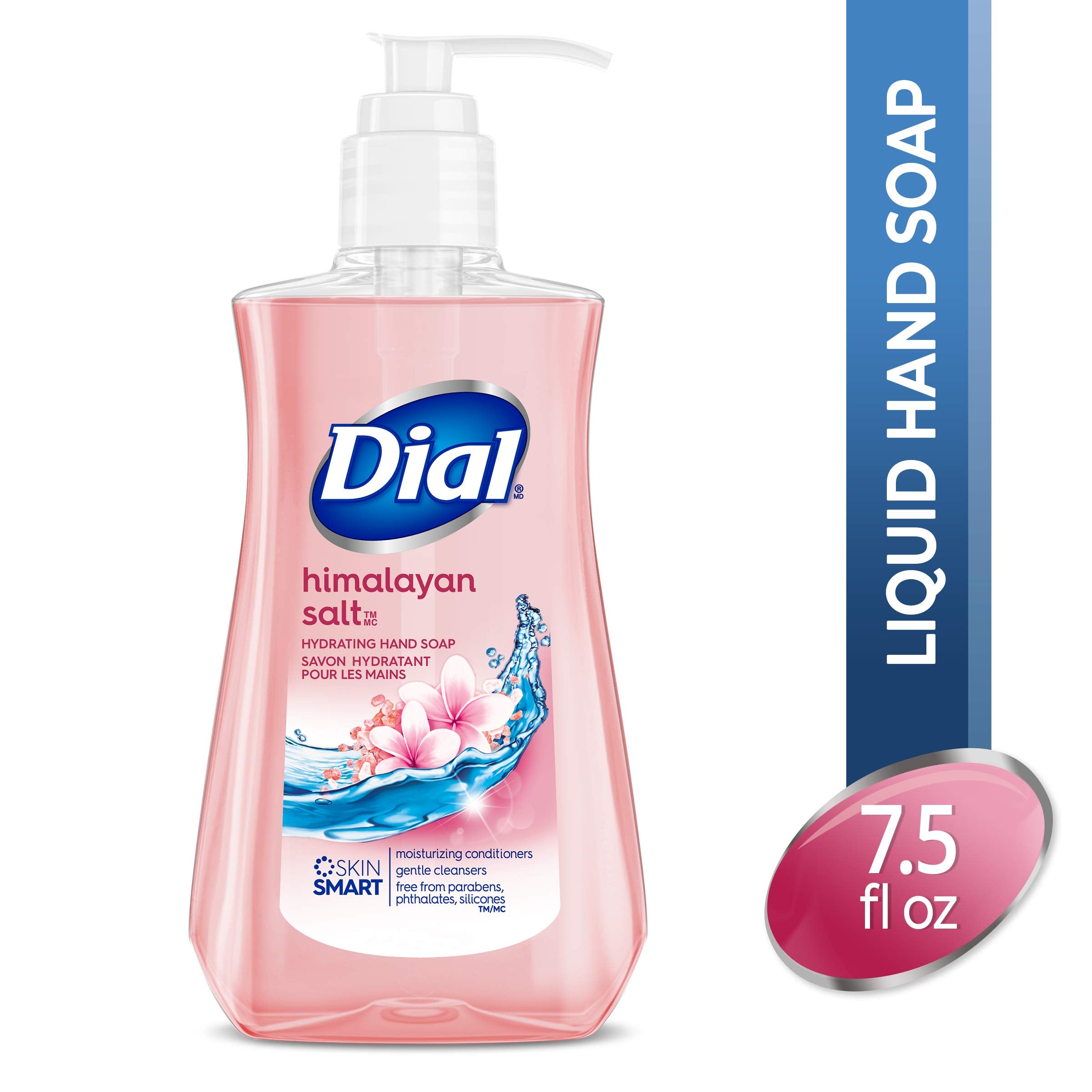 Dial Liquid Hand Soap, Himalayan Pink Salt & Water Lily, 7.5 Ounce