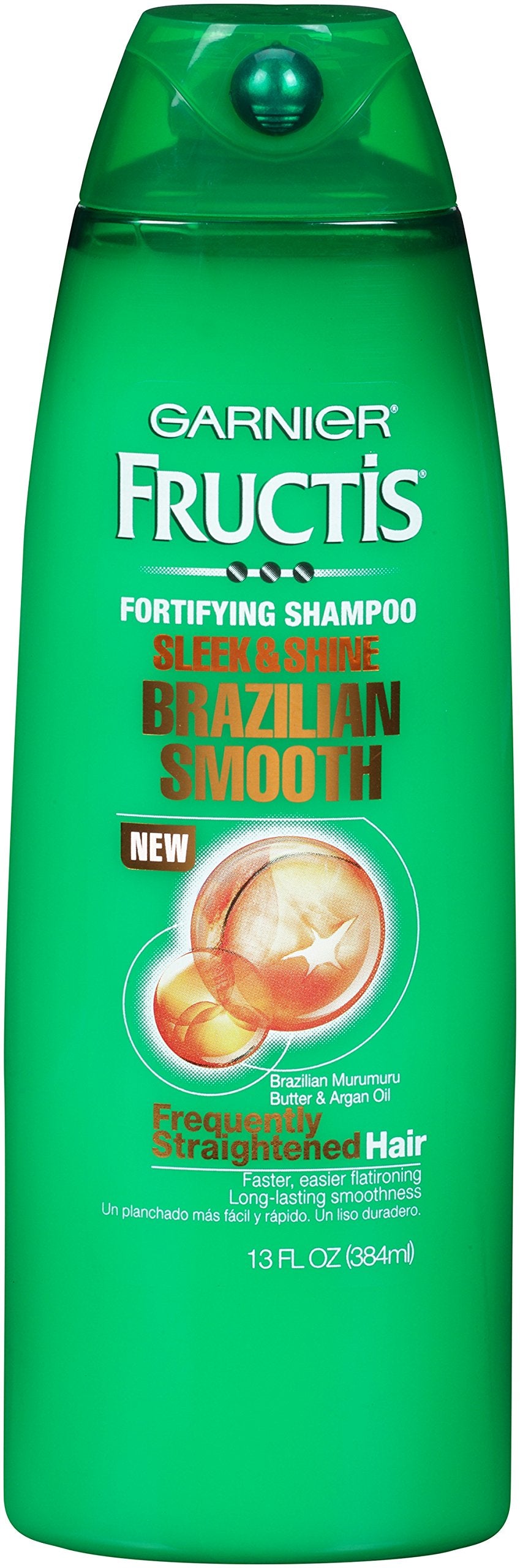 Garnier Hair Care Fructis Brazilian Smooth Shampoo, 13 Fluid Ounce