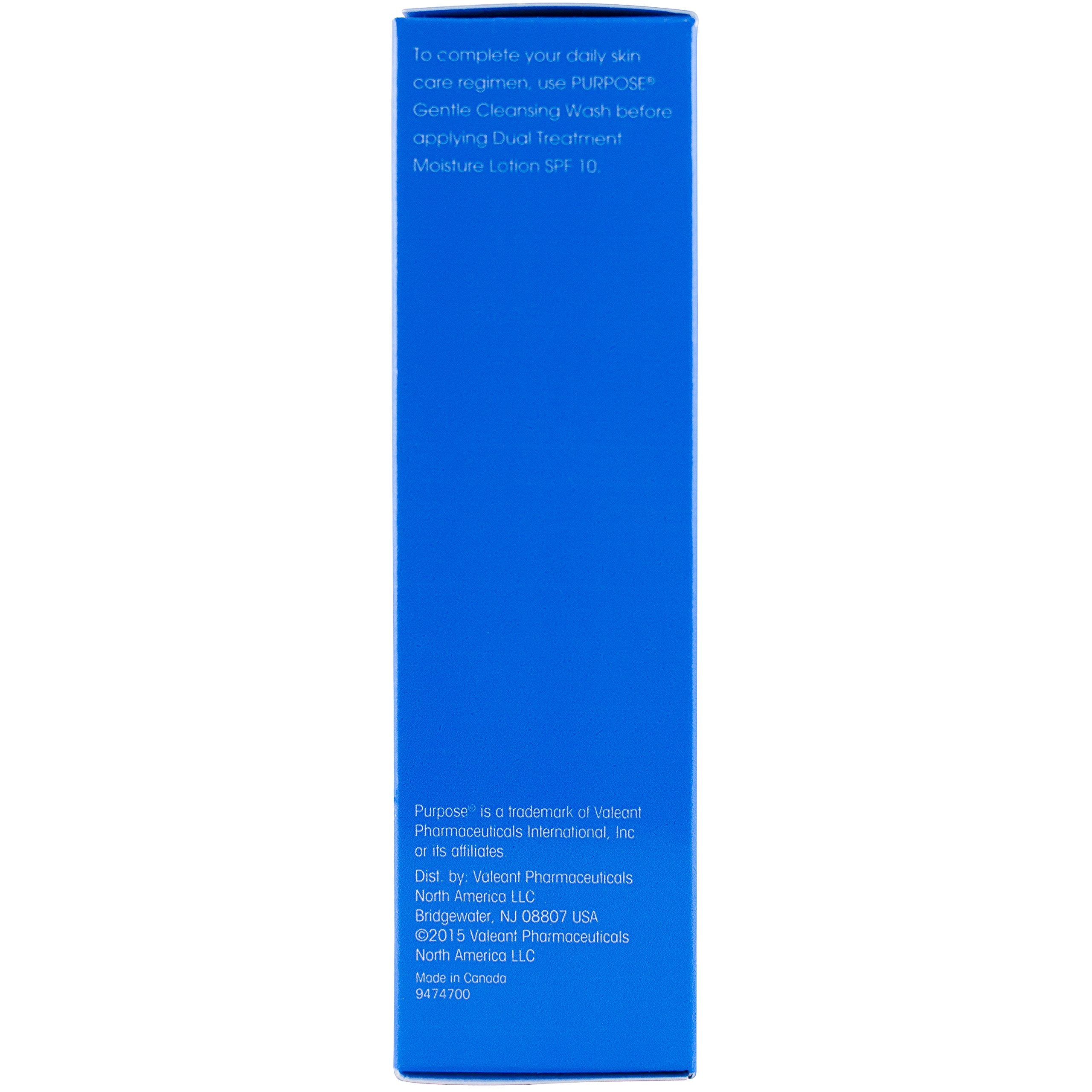 Purpose Dual Treatment Moisture Lotion with SPF 10, 4 Ounce Bottle