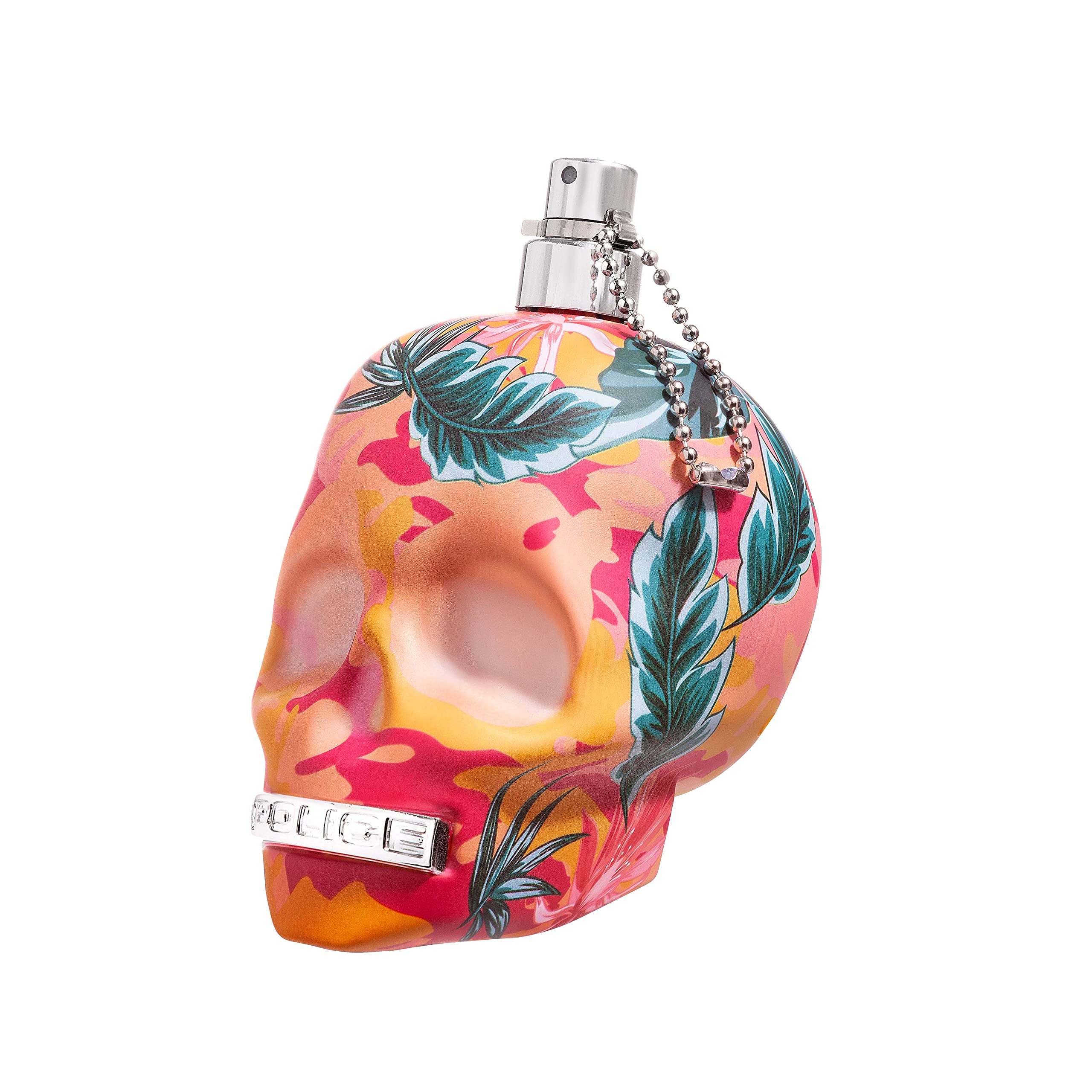 Police To Be Exotic Jungle For Woman - Summery Floral Scent - Housed In A Botanical Decorated Bottle - Tart-Sweet Fruits And Flo