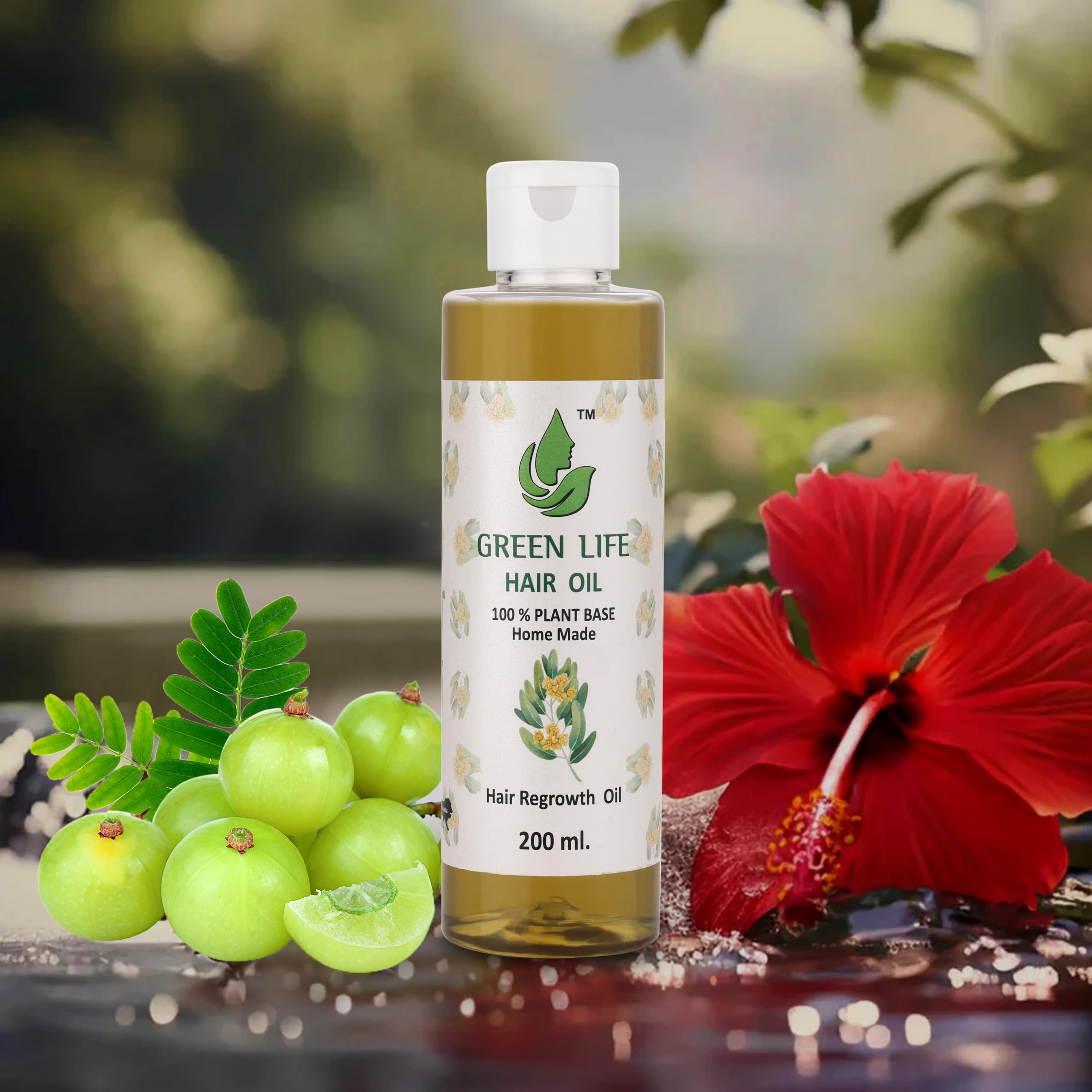 Green Life Products Hair Oil For Men & Women Promotes Hair Growth & Reduces Hair Fall With Plant Base Hair Growth And Reduce The