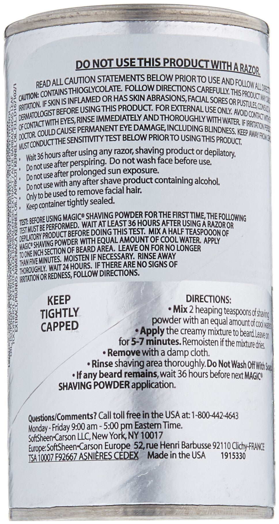 Magic Platinum Shaving Powder 4.5oz. Skin Conditioning (2 Pack)