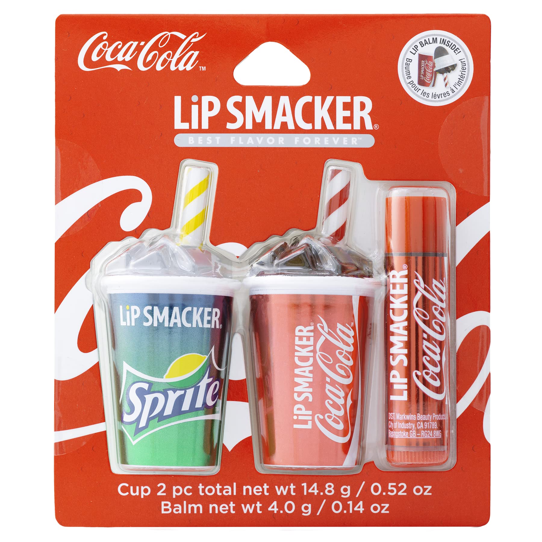 Lip Smacker Coca-Cola 3 Pack Lip Balm - Coke & Sprite Coca-Colasprite