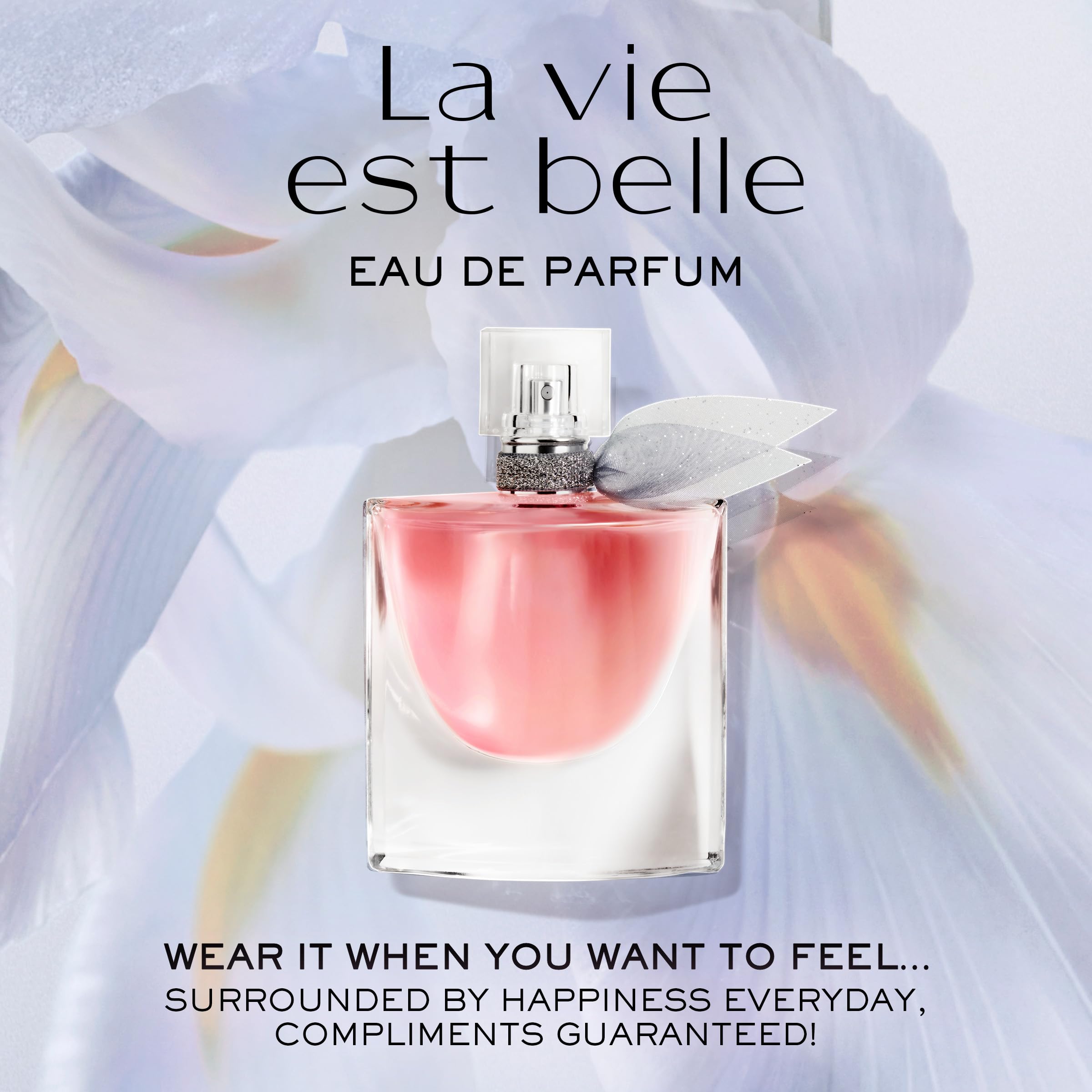 Lancme La Vie Est Belle Eau De Parfum - Long Lasting Fragrance With Notes Of Iris, Earthy Patchouli, Warm Vanilla & Spun Sugar -