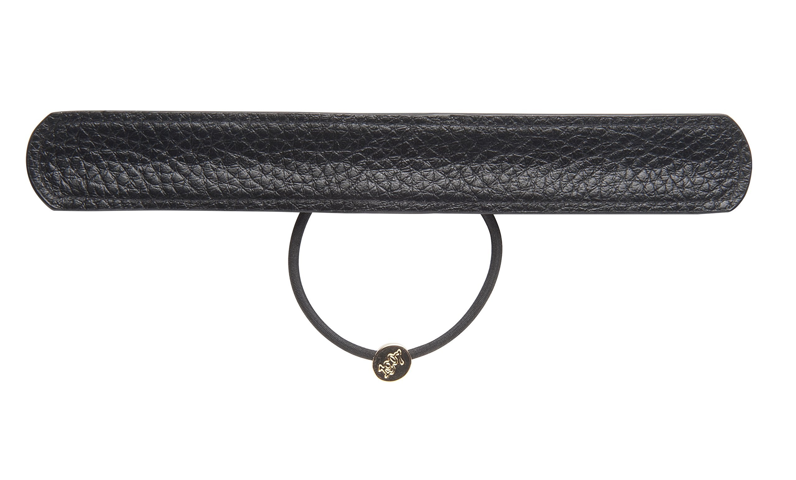 1907 Leather Hair Cuff, Grey NHH062
