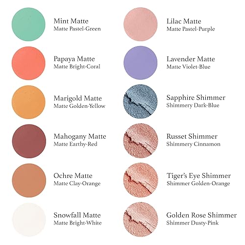 Julep Eyeshadow 101 Crame To Powder Waterproof Eyeshadow Stick, Marigold Matte