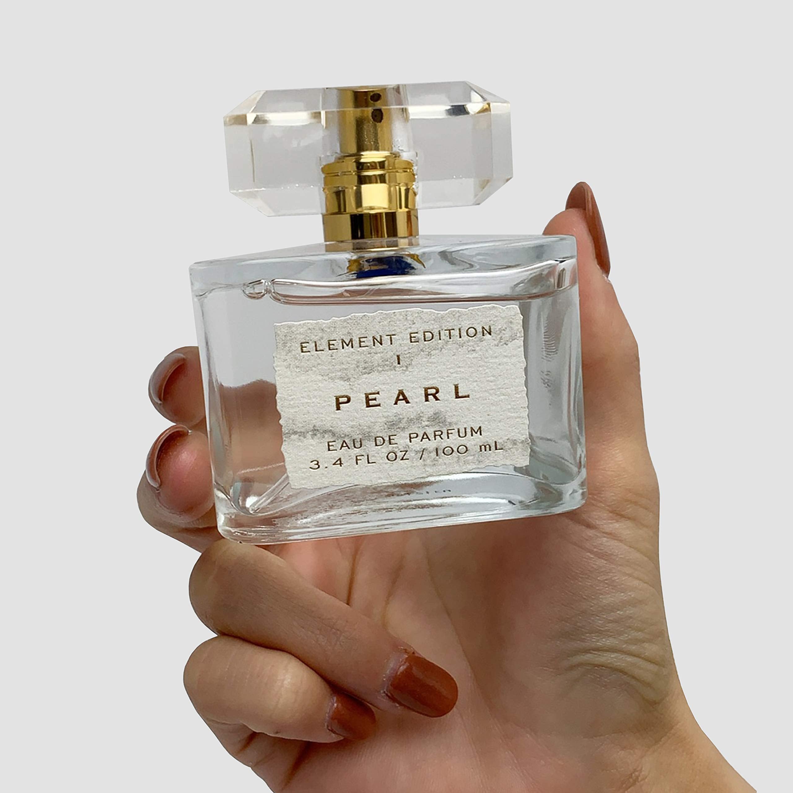 Element Edition Womens Perfume Spray - Pearl, 34 Oz 100 Ml - Calming And Relaxing Fragrance With A Blending Of Peach, Rosewater,