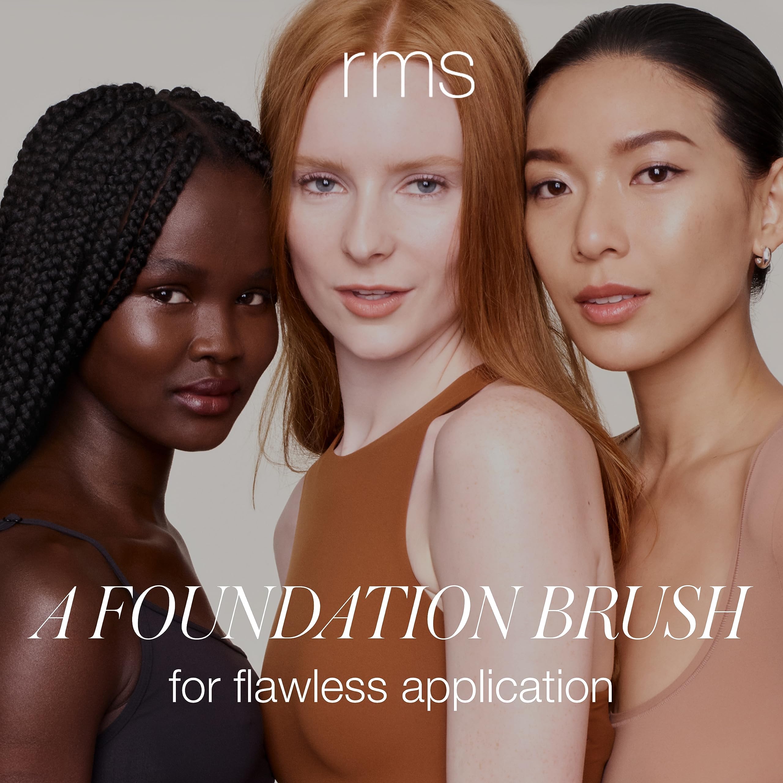 Skin2Skin Foundation By Rms Beauty For Women - 1 Pc Brush