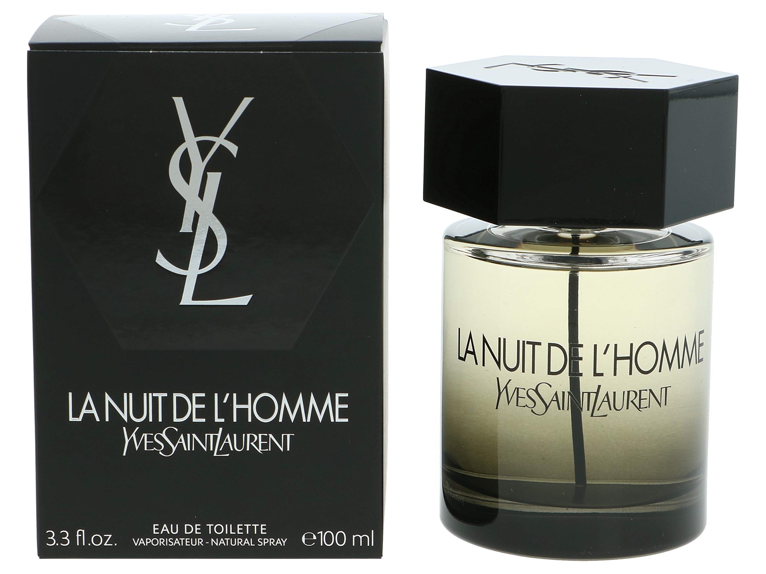 La Nuit De L'Homme By Yves Saint Laurent, 3.3 Oz Eau De Toilette Spray For Men
