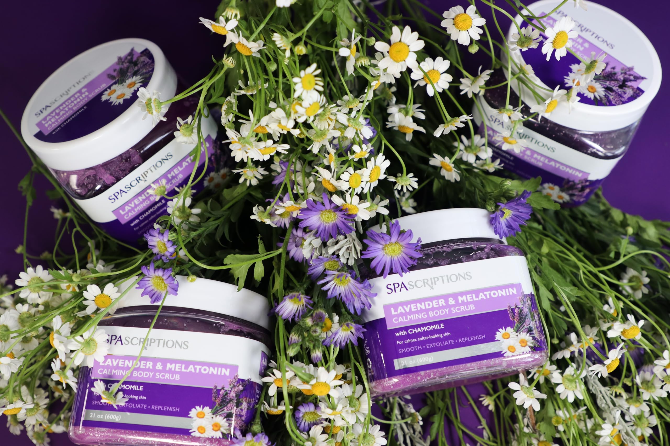 Spascriptions Body Scrubs 21 Oz (21 Oz, Lavender)