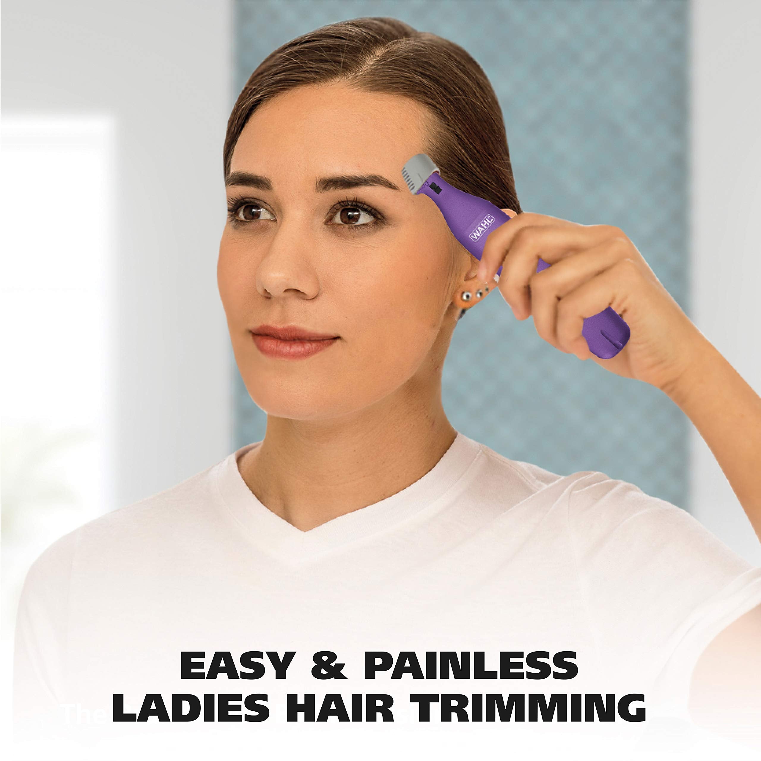 Wahl Pure Confidence Rechargeable Electric Trimmer, Shaver, & Detailer for Smooth Shaving & Trimming of The Face, Underarm, Eyeb