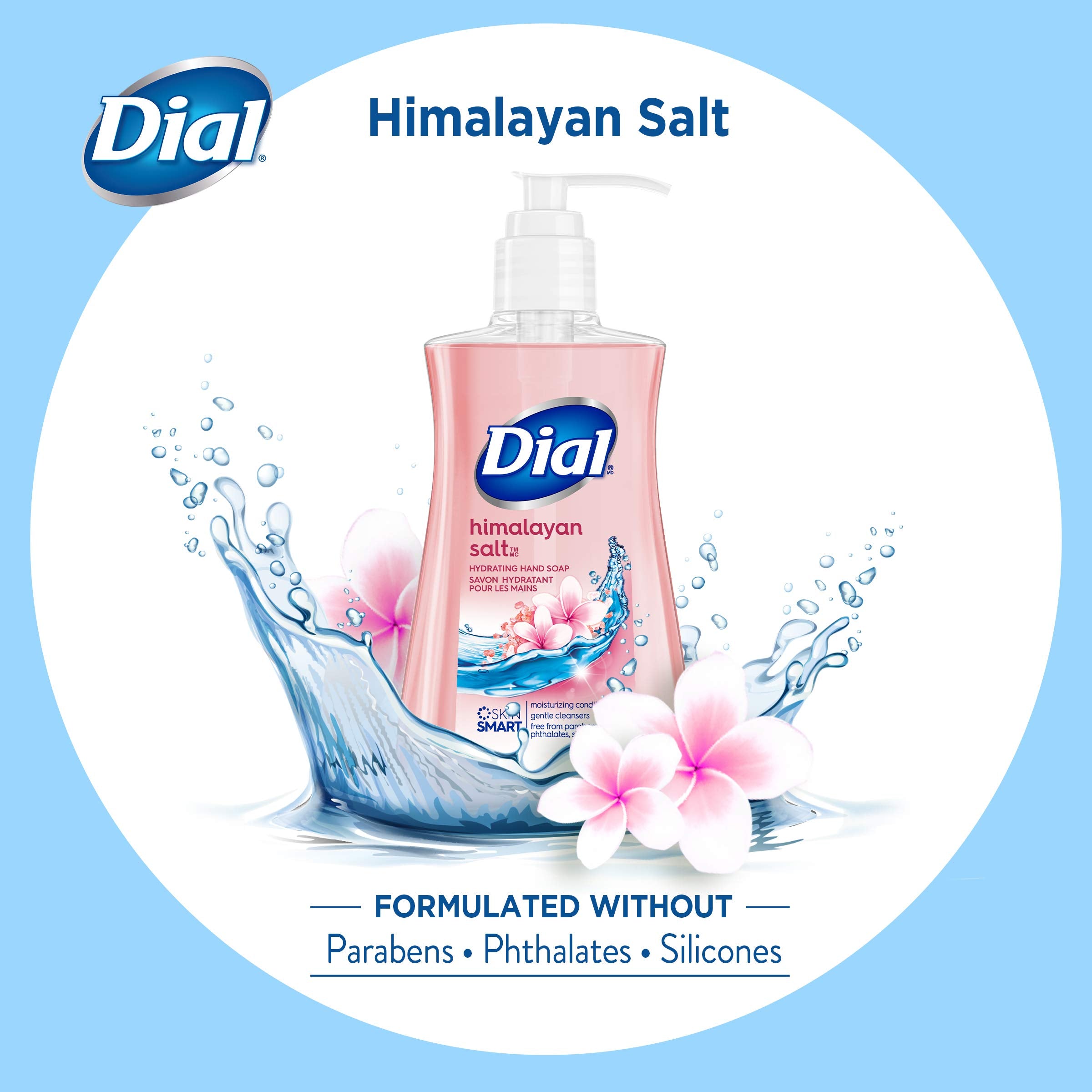 Dial Liquid Hand Soap, Himalayan Pink Salt & Water Lily, 7.5 Ounce