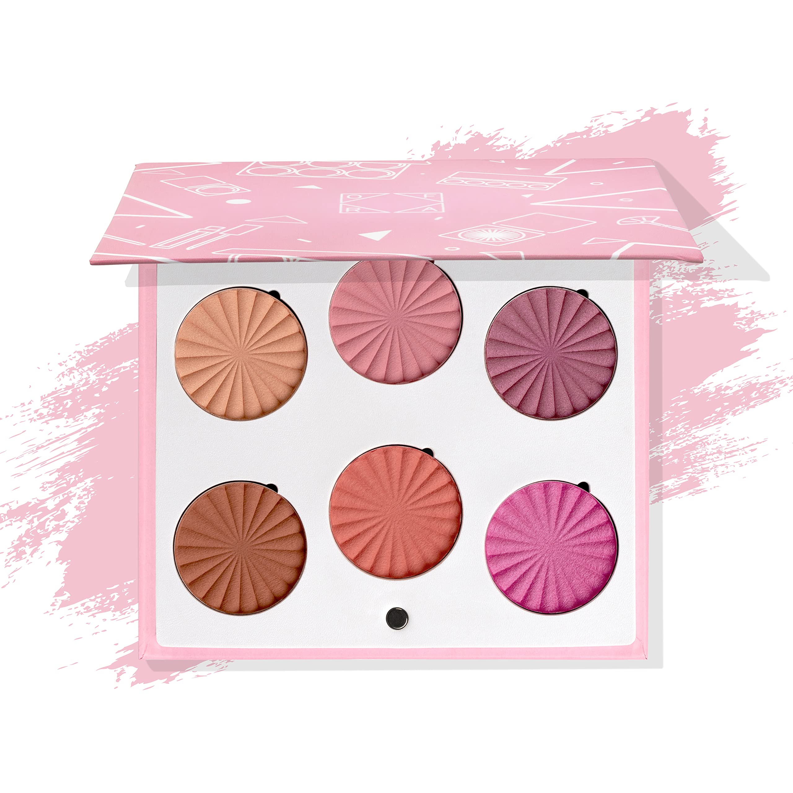 Mini Mix Face Palette - Blushful By Ofra For Women - 0.63 Oz Blush
