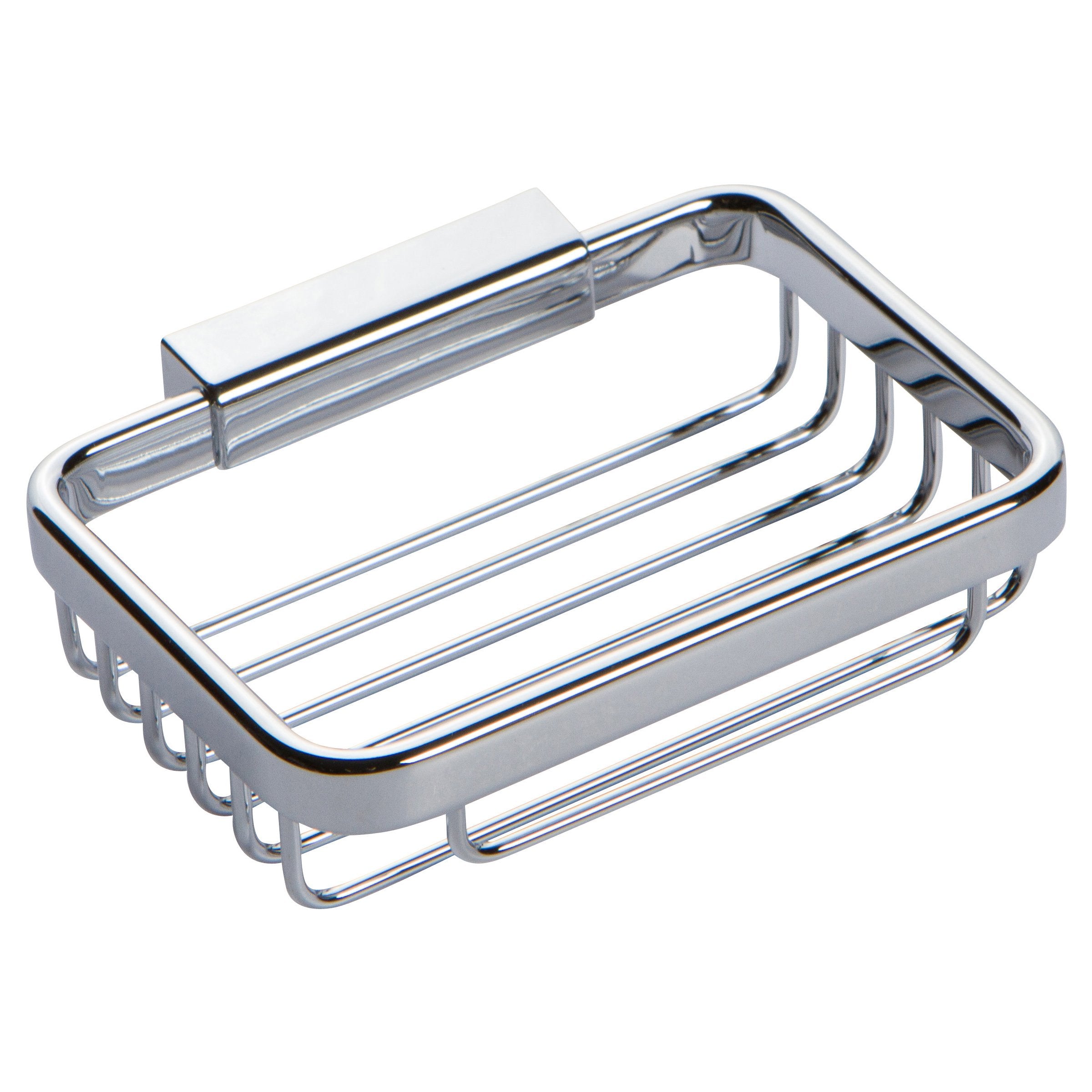 Ginger 550G/PC Hotelier Shower Soap Basket, Polished Chrome
