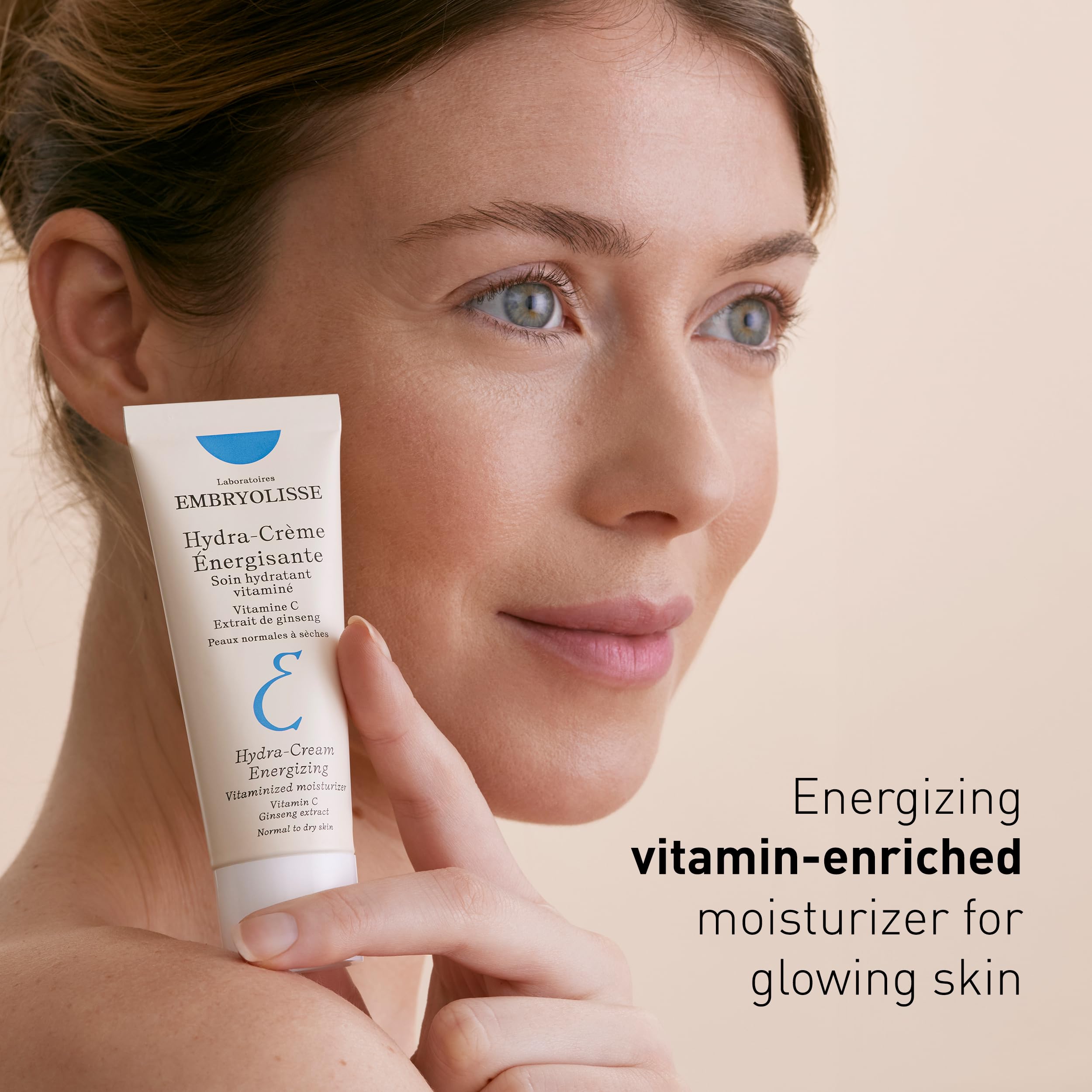 Embryolisse Vitamin C Energizing Face Moisturizer. Brightening, Anti-Aging Daily Cream for Immediate and long-lasting hydration