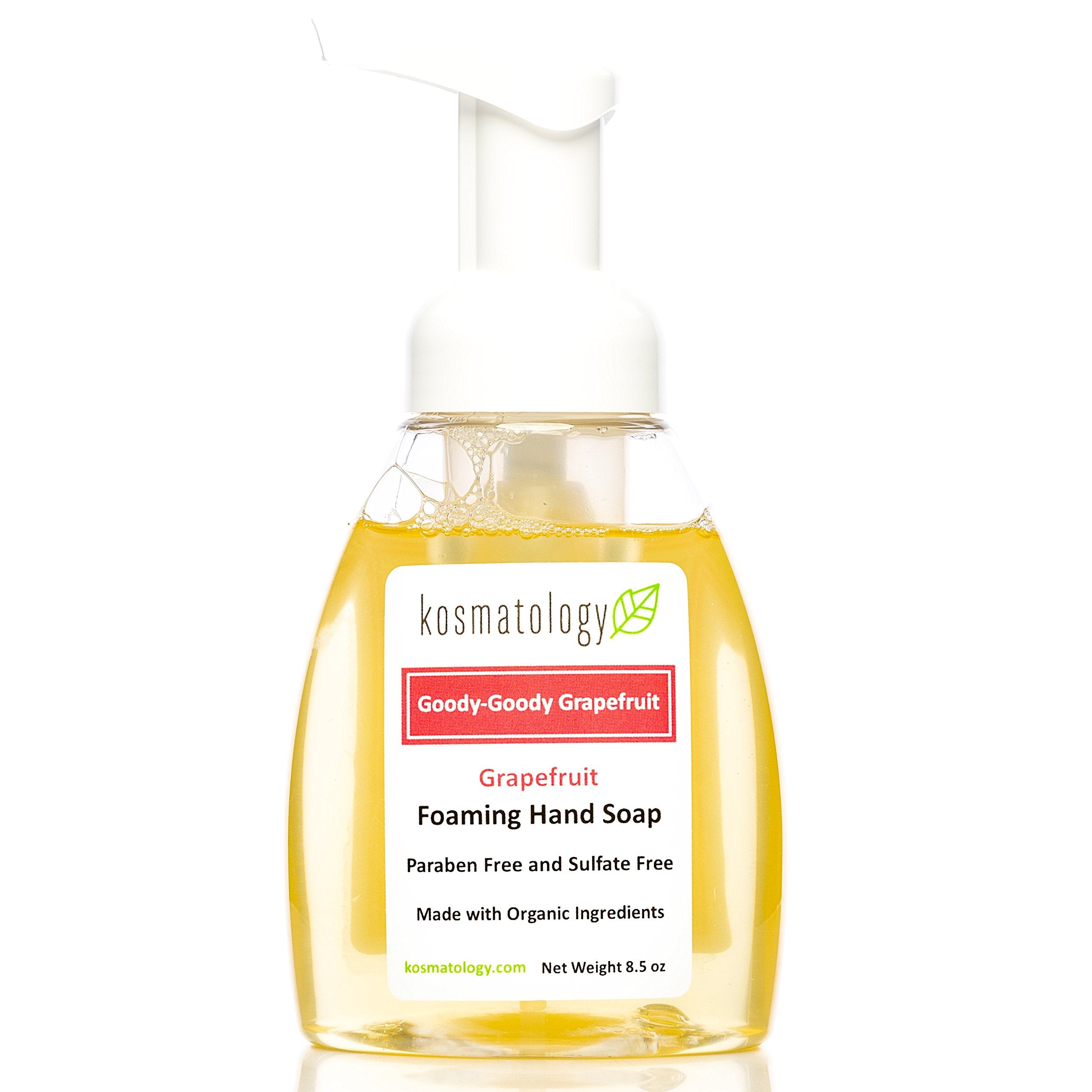 kosmatology Goody-Goody Grapefruit (Grapefruit) Organic Foaming Hand Soap, 8.5 fl oz