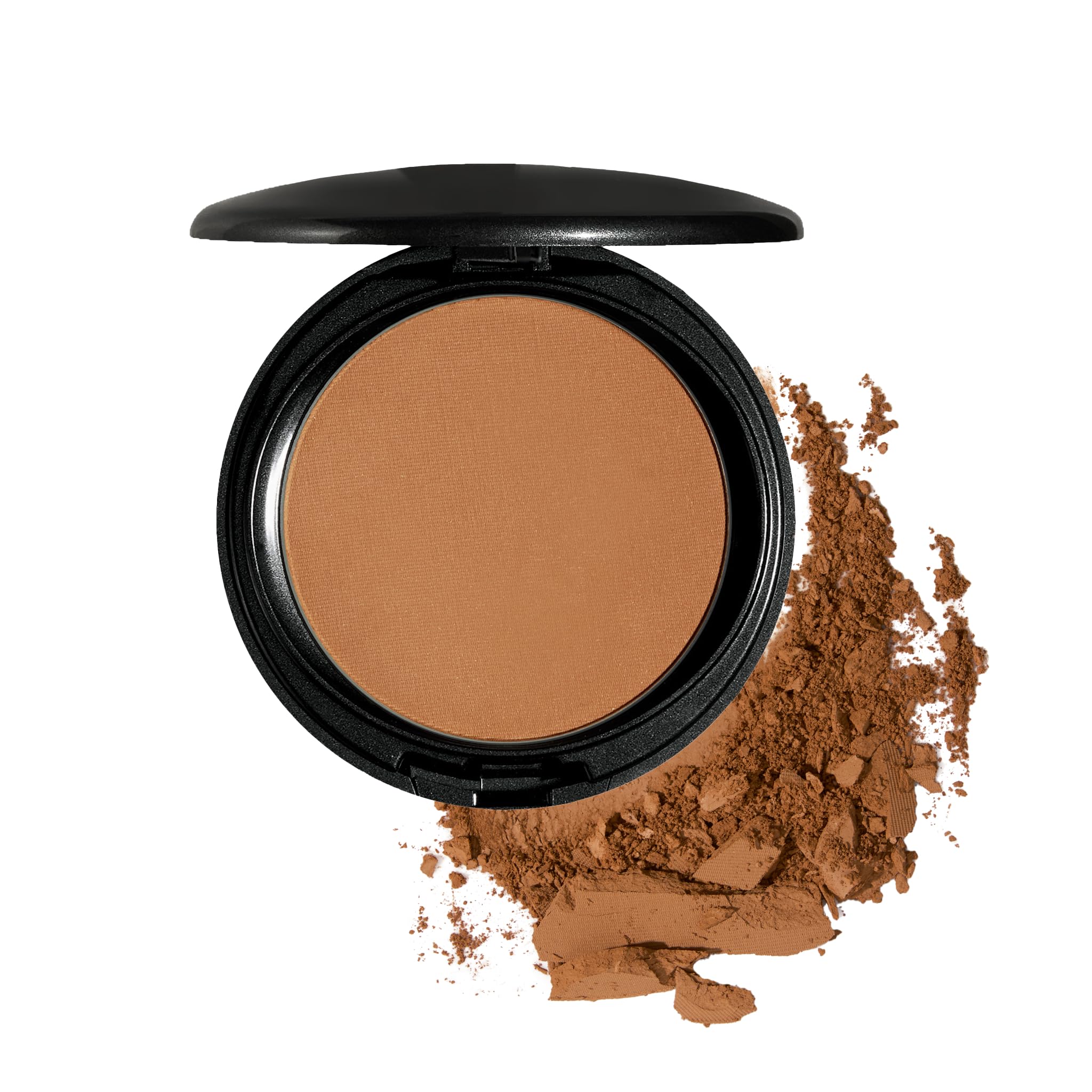 COVER FX Pressed Mineral Foundation - Shade T4 - Weightless Powder Foundation - Buildable Light to Full Coverage - Matte Finish 