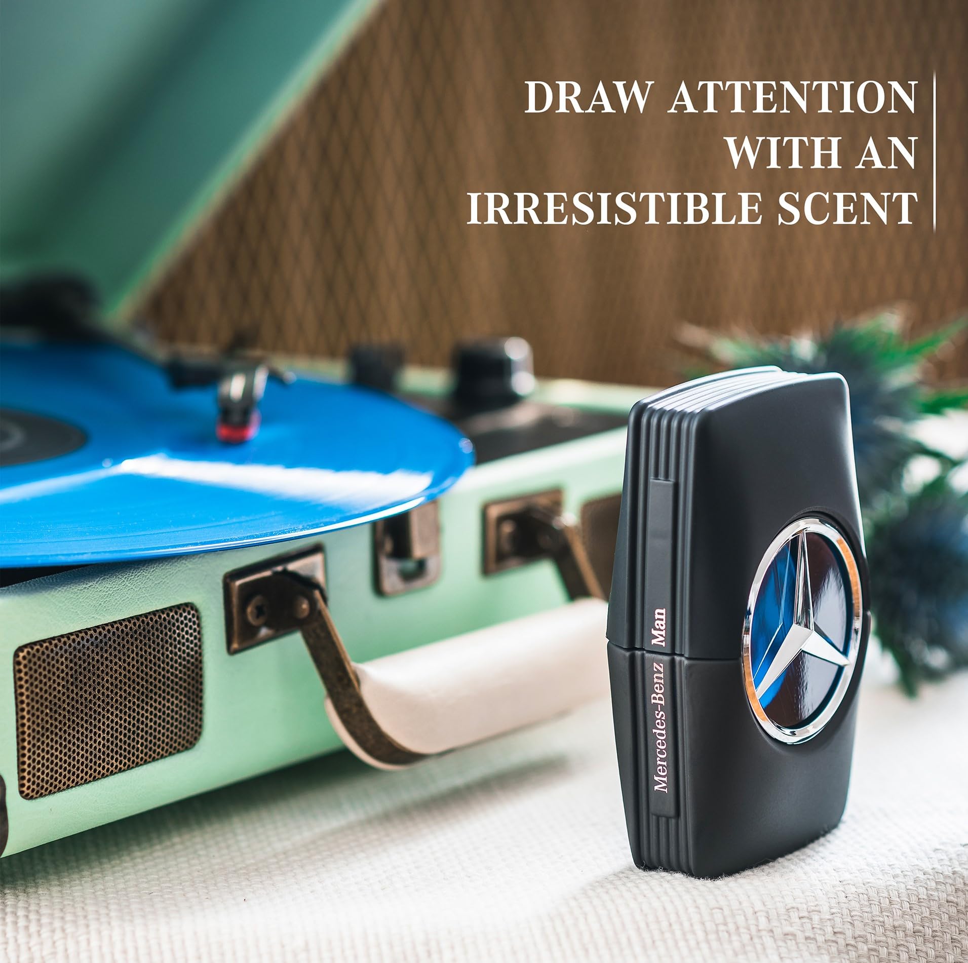 Mercedes-Benz Man - Elegant Fragrance With Sensual, Floral, Woody Notes - Mesmerize The Senses With Original Luxury Mens Eau De
