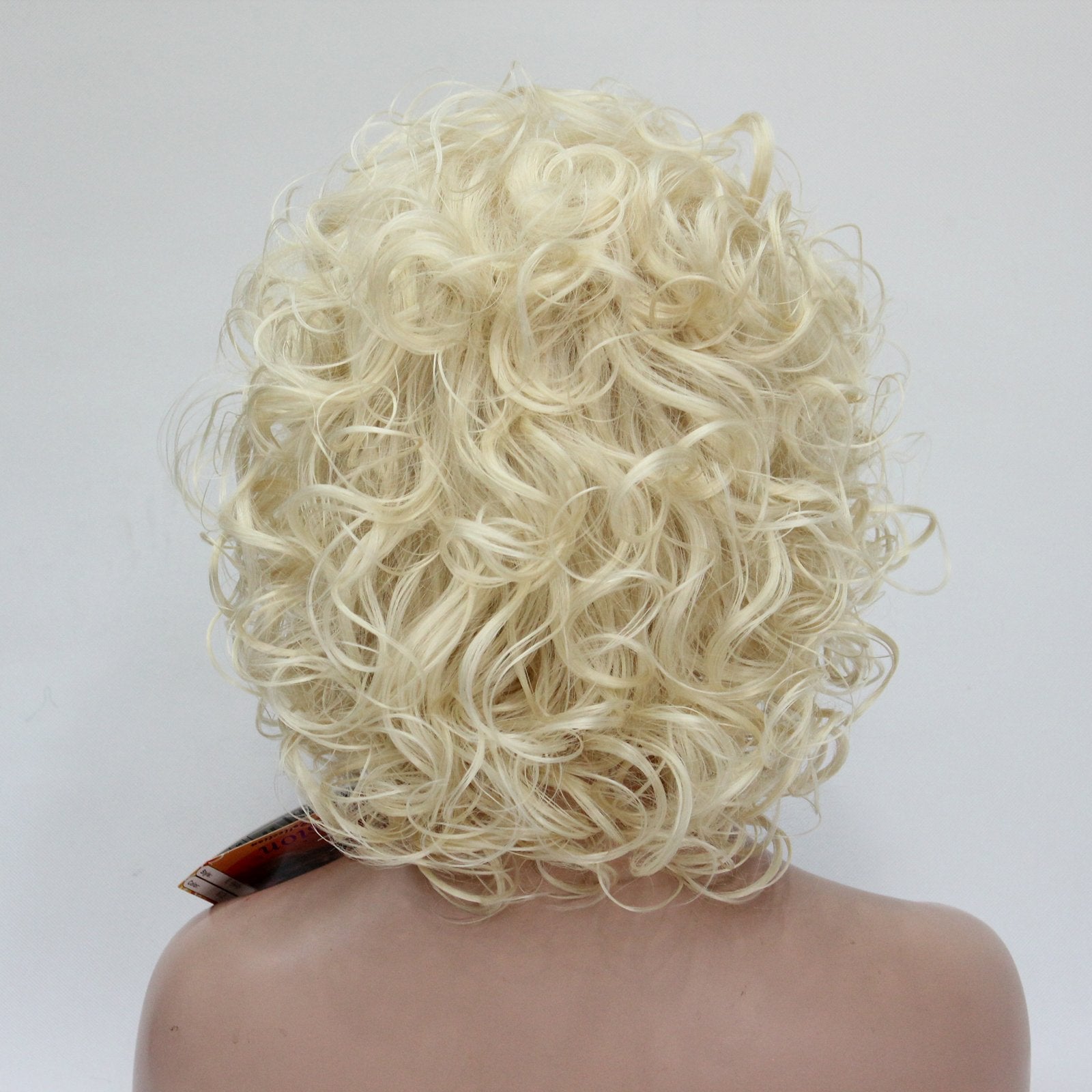 Lydell Short Soft Super Curly Layered Natural Movement Synthetic Wigs (613 Blonde)