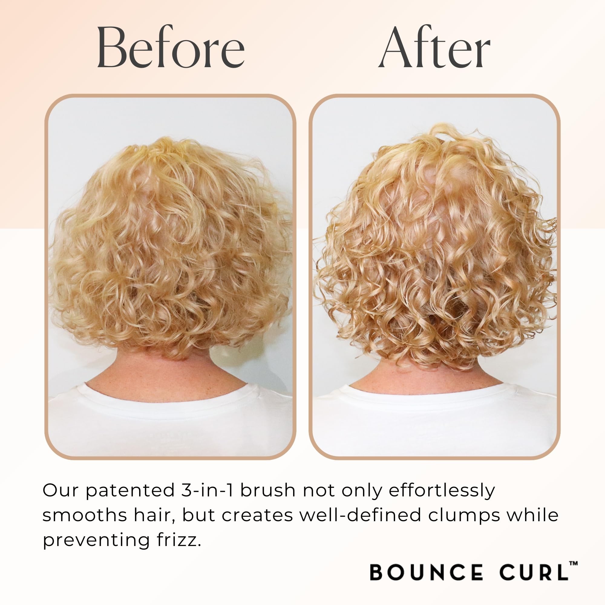 Bounce Curl Original Define EdgeLift Brush (Tan)