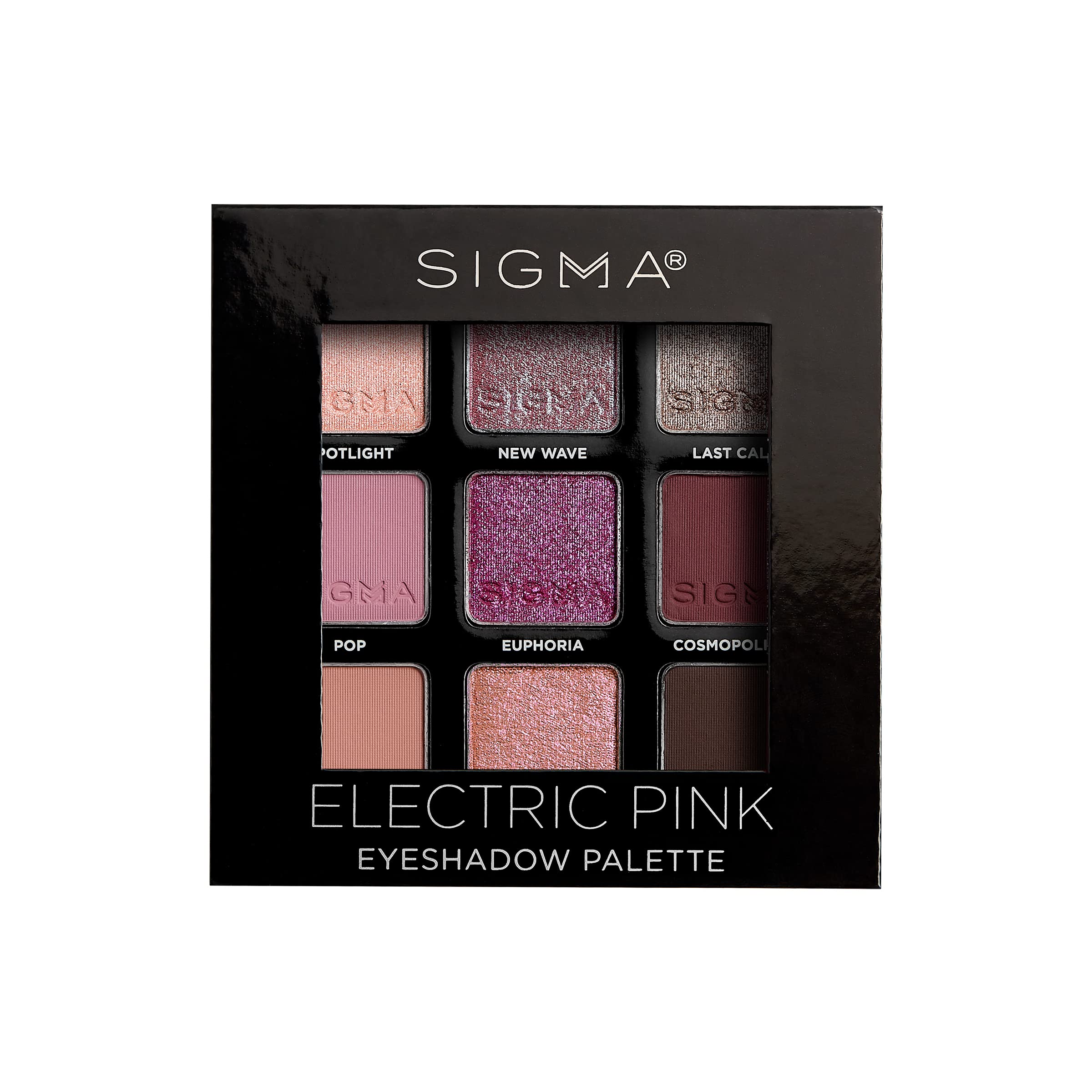 Eyeshadow Palette - Electric Pink By Sigma For Women - 0.32 Oz Eye Shadow