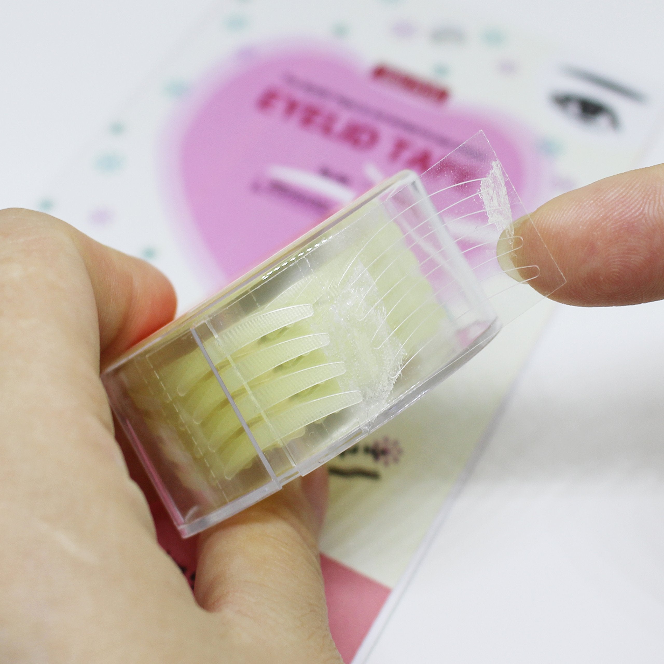 Dedila Pro 600 Pcs By A Box Makeup Breathable Eyelid Tape Big Eye Decoration Invisible Fold Eyelid Shadow Sticker Double Eyelid
