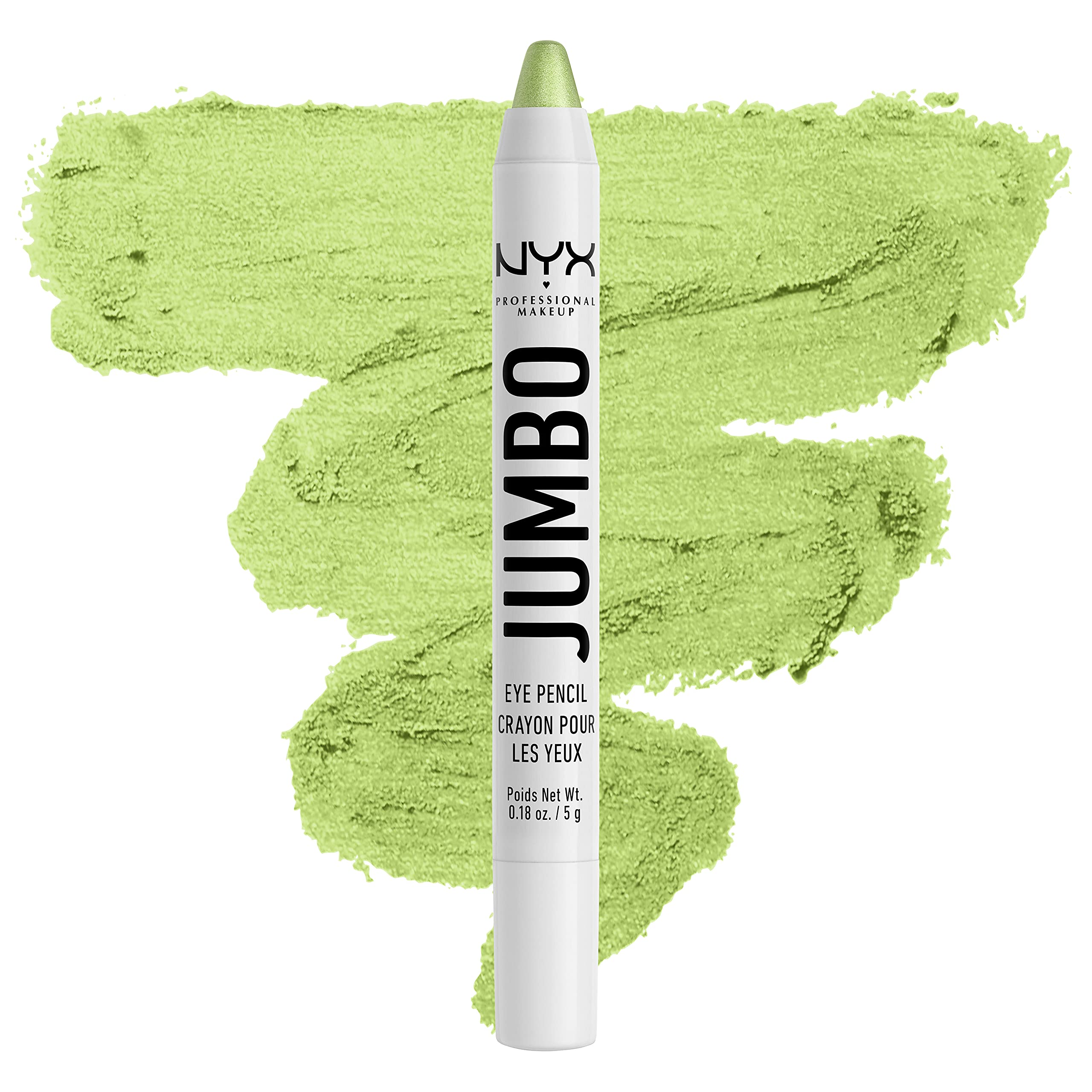 Nyx Professional Makeup Jumbo Eye Pencil, Eyeshadow & Eyeliner Pencil - Matcha (Green)