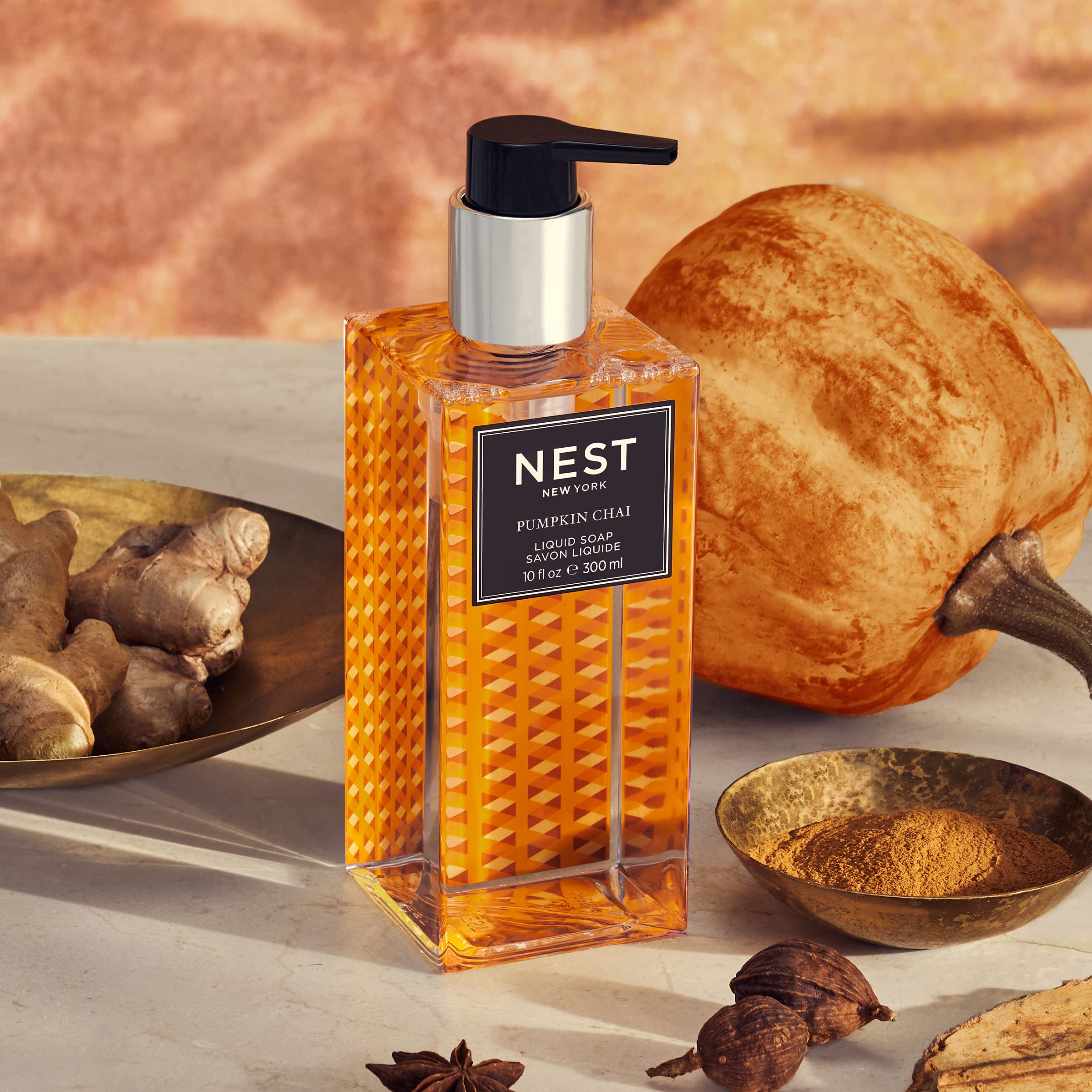 Nest Fragrances Pumpkin Chai Liquid Hand Soap, 10 Fl Oz