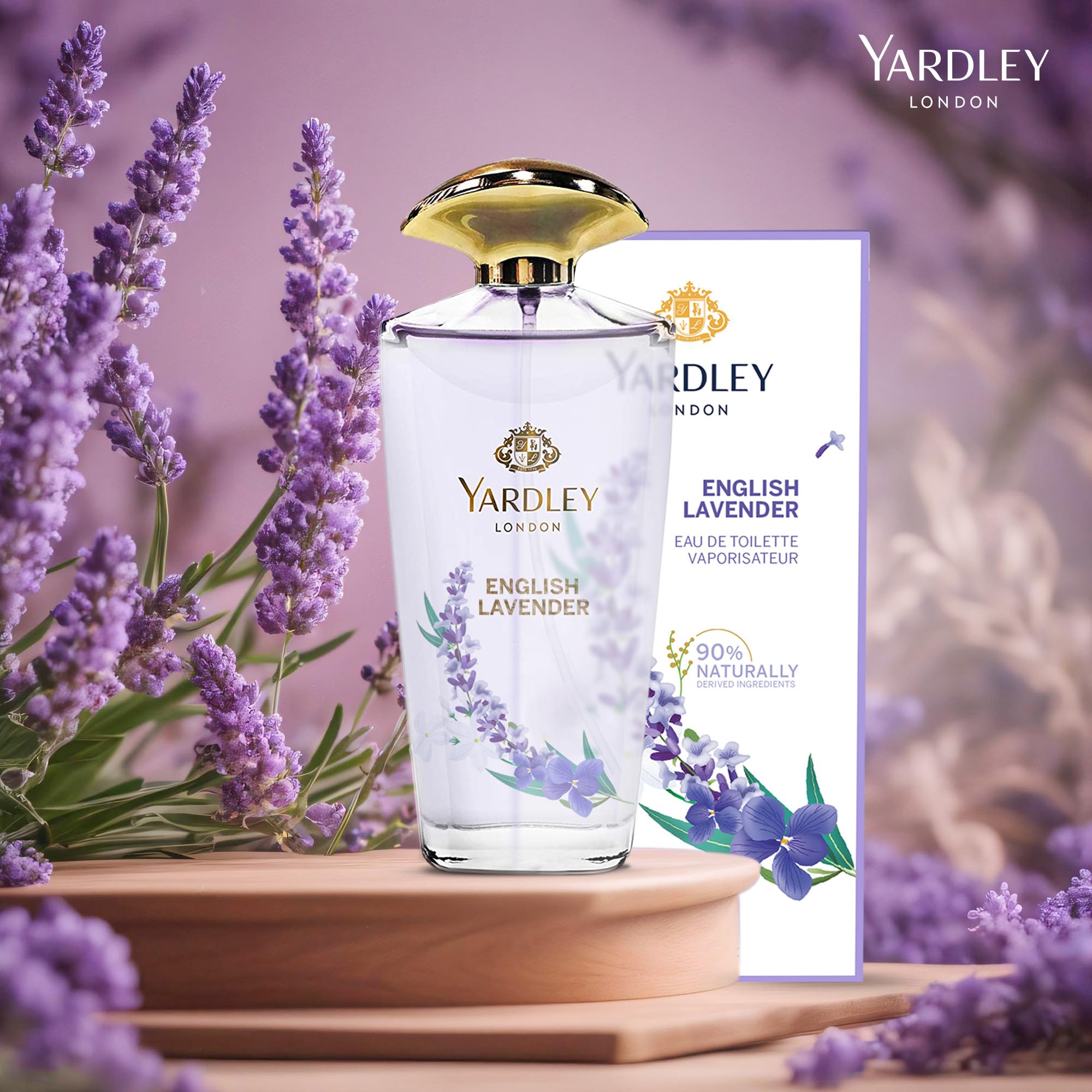 Yardley English Lavender By Yardley Of London For Women Eau De Toilette Spray, 4.2 Ounce