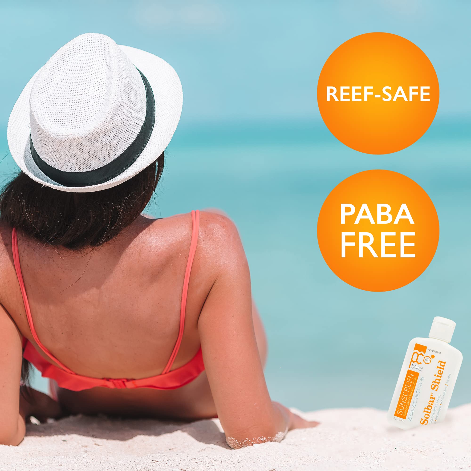 Solbar Shield Sunscreen Spf 40, 4 Oz 2 Pack