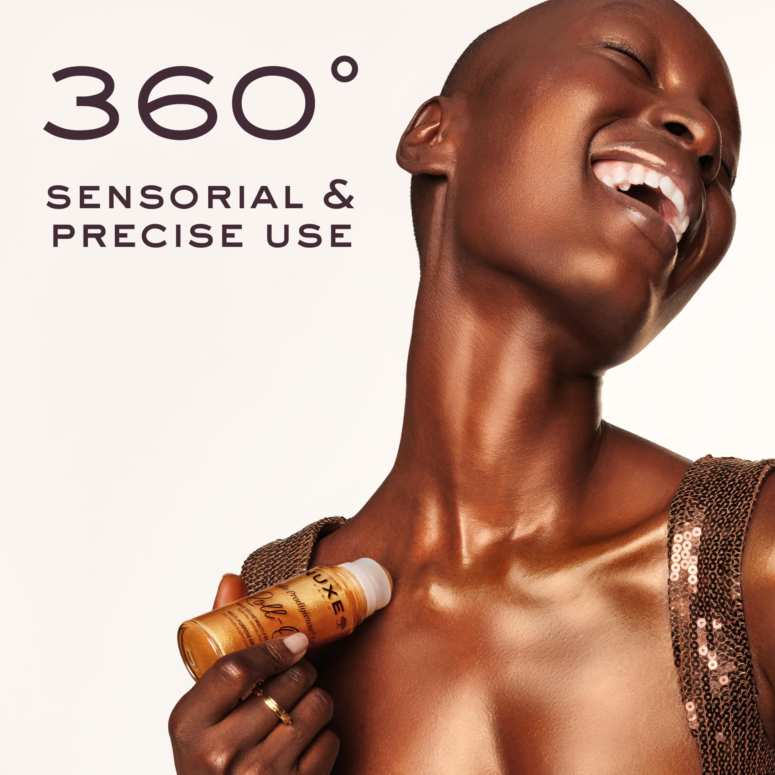 Product image Nuxe Huile Prodigieuse Shimmering Roll-On Dry Oil with 7 Botanical Oils for Radiant Glow and Hydration, for Face,