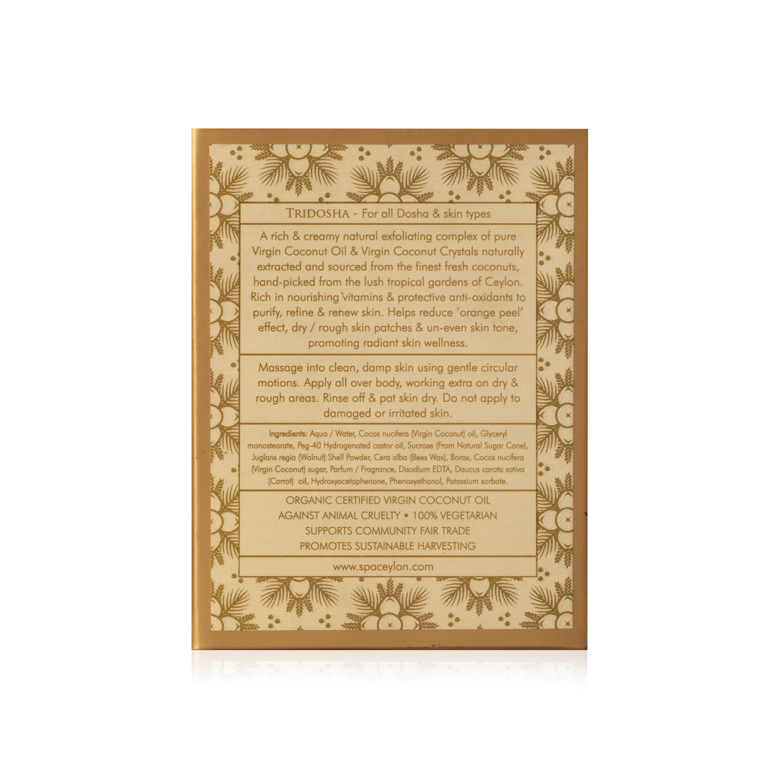 SPA CEYLON VIRGIN COCONUT - Intense Body Exfoliator