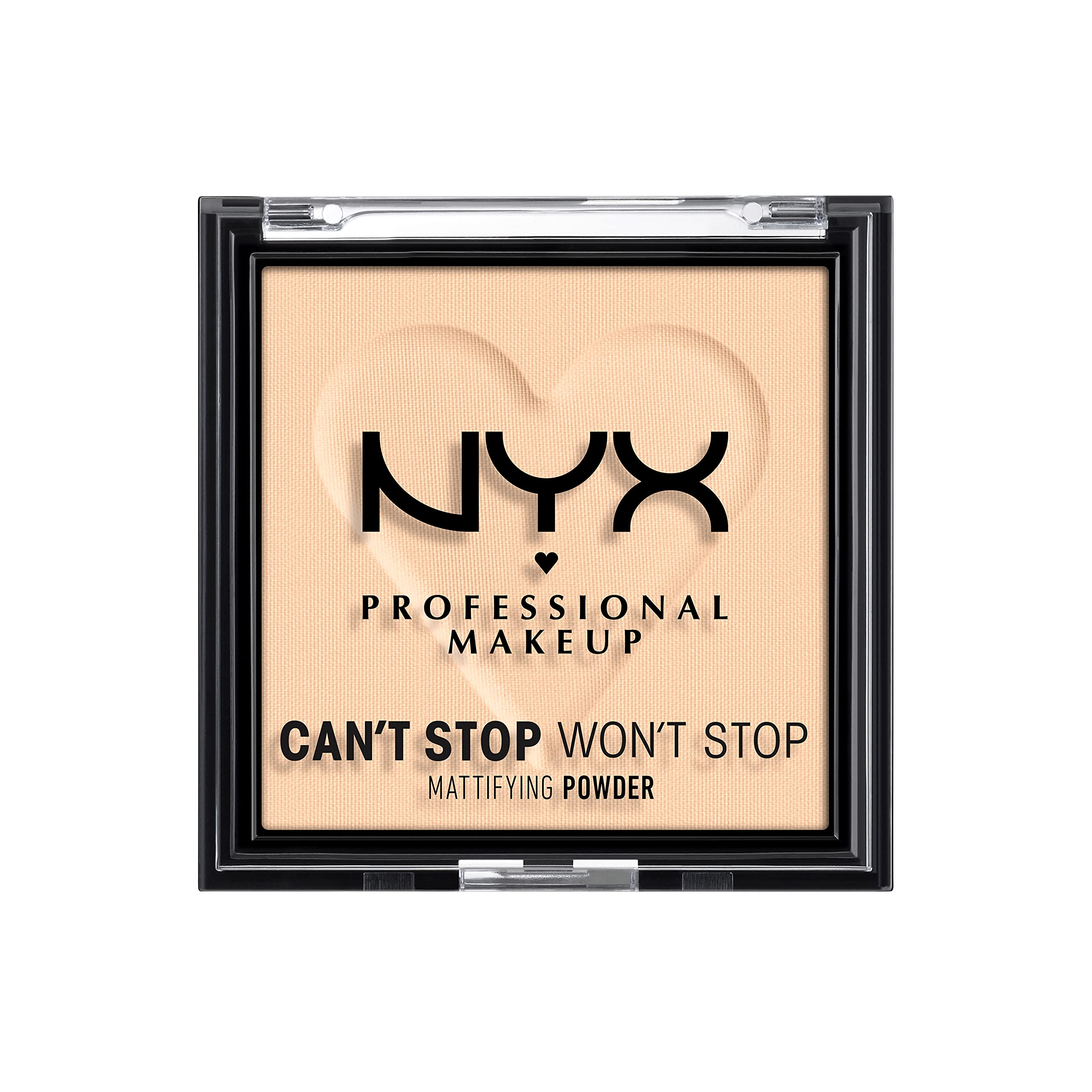 NYX PROFESSIONAL MAKEUP Can 't Stop Won 't Stop Mattifying Pressed Powder - Light