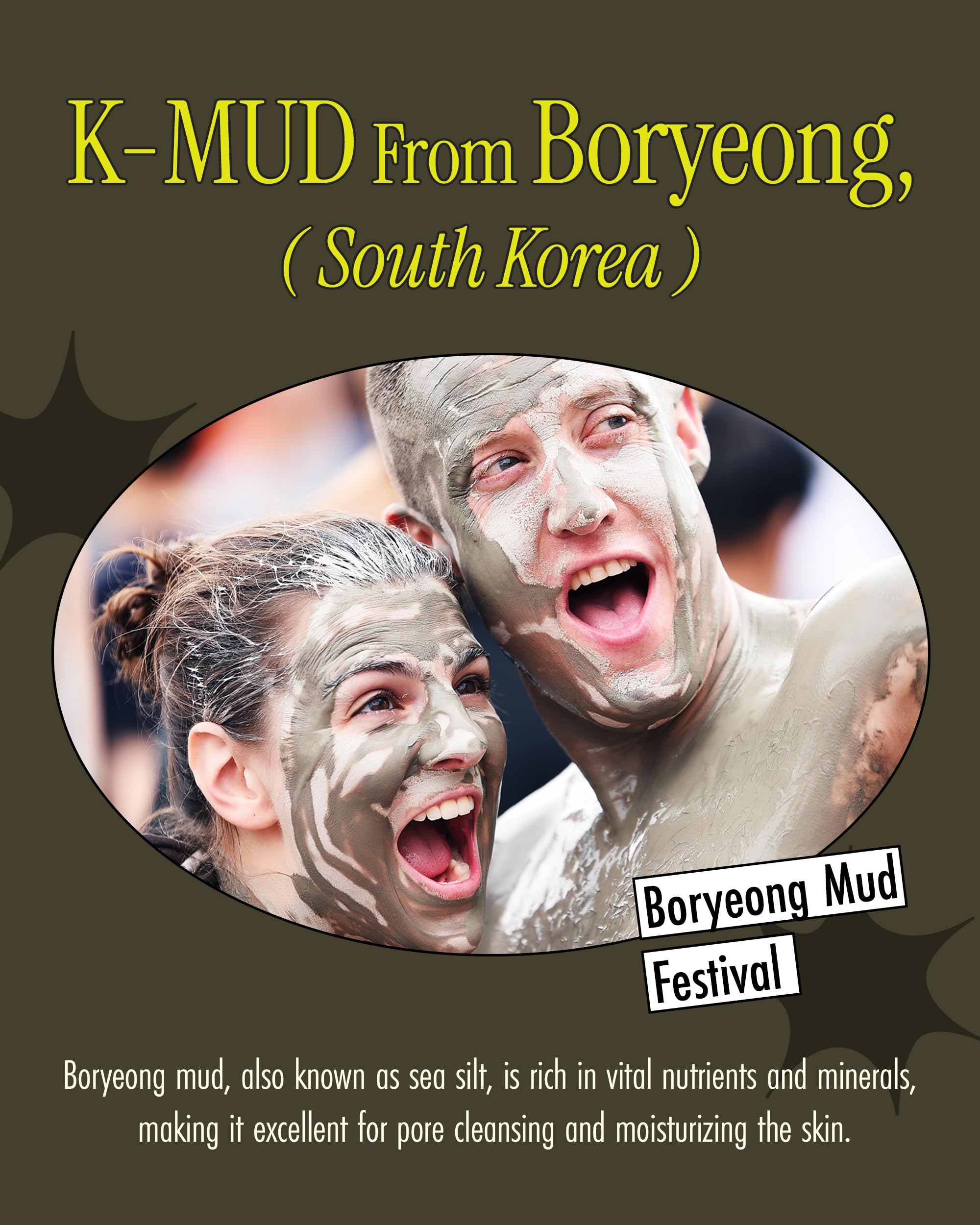 BRMUD Atocovery Mud Refresh Body Lotion - Ultimate Hydration Itchness Relief Boryeong Mud Body Moisturizer - Mild & Gentle Ingre