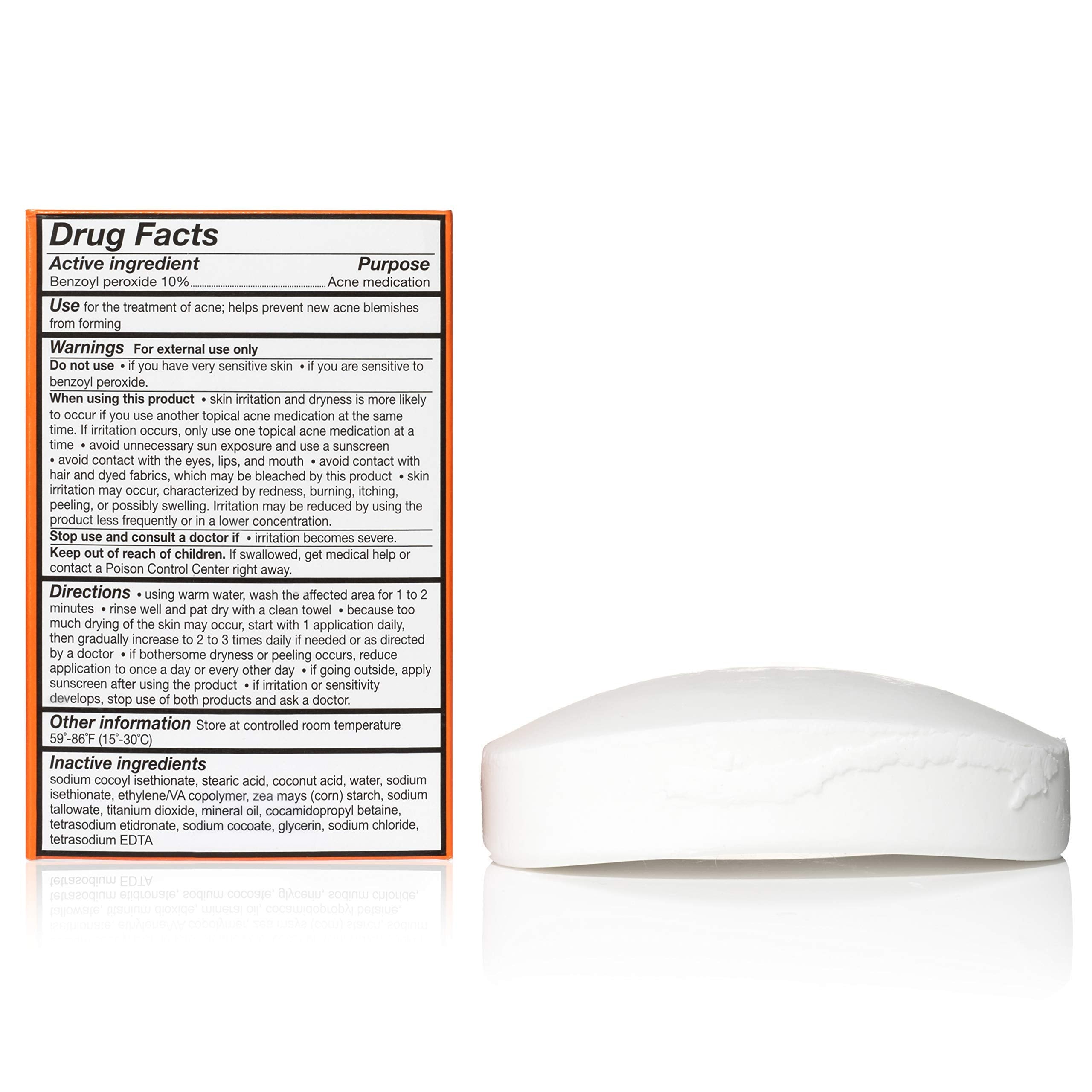 111Medco 10% Benzoyl Peroxide Acne 4Oz. Medicated Soap Bar