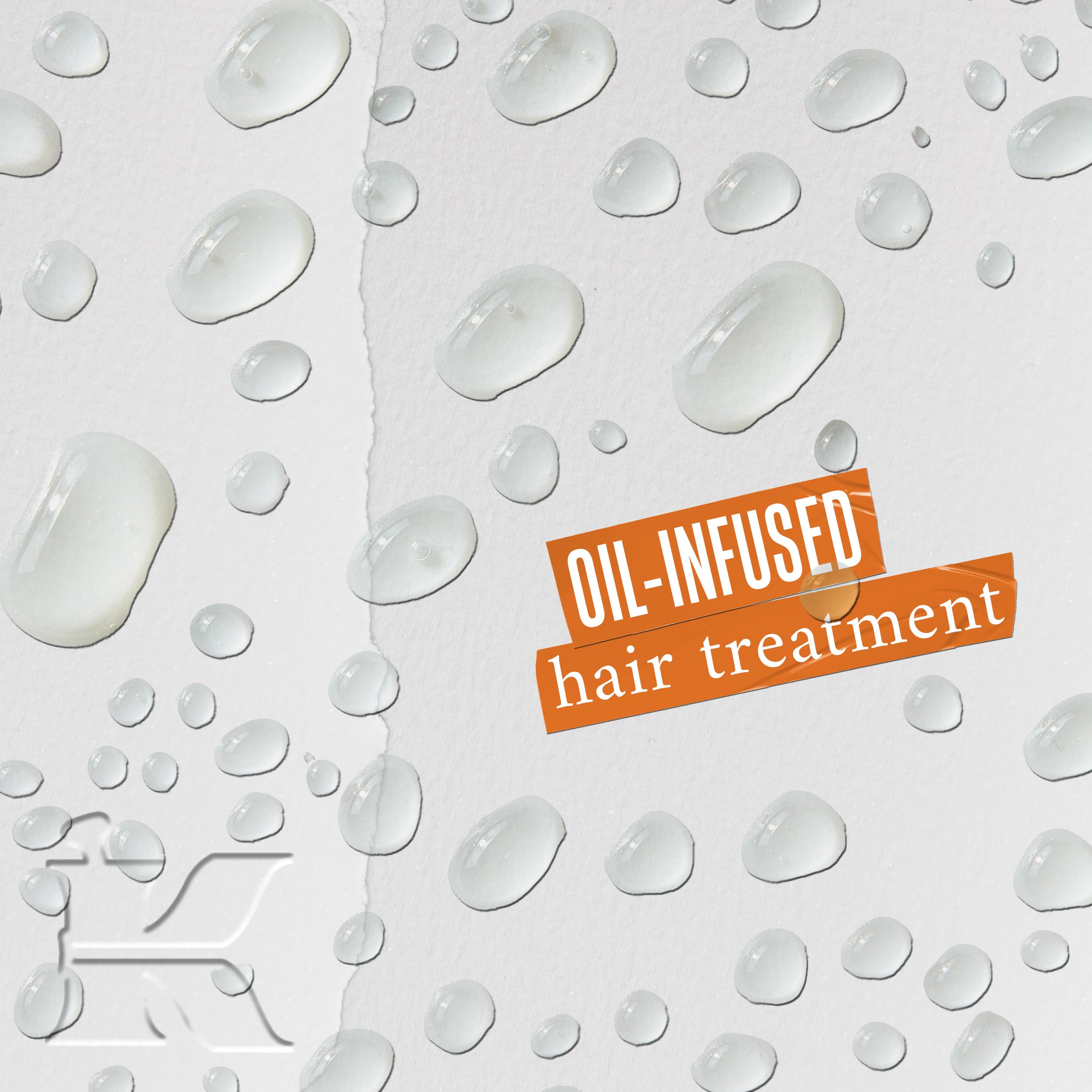 Kiehl's Smoothing Oil-Infused Leave-In Treatment, Nourishing Hair Oil for Dry or Frizzy Hair, Helps Smooth Frizz and Dry Ends, B