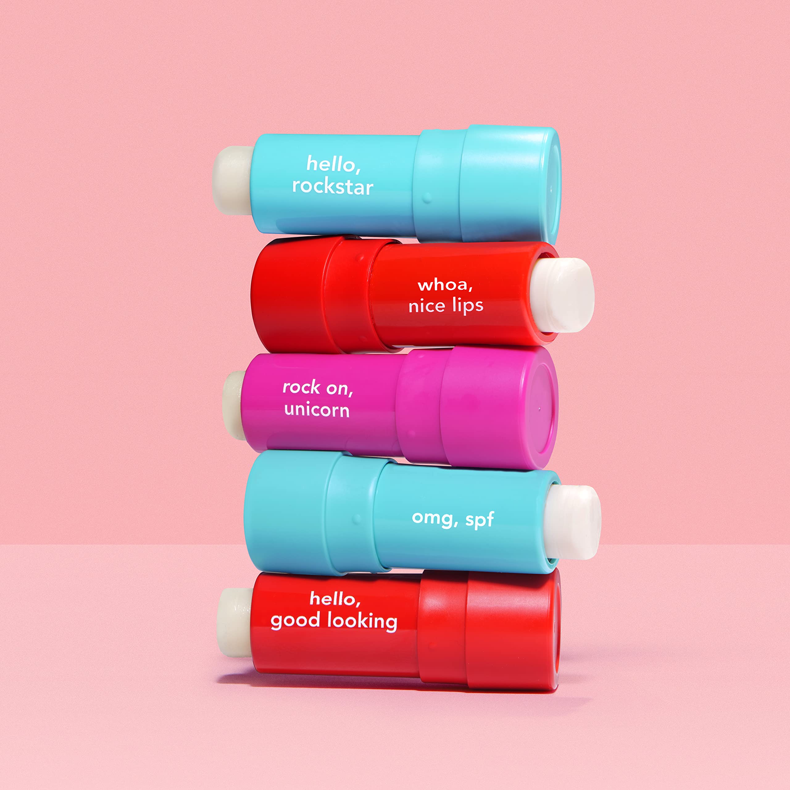 Hello Moisturizing Vegan Lip Balm, Strawberry, Beeswax Free, Petrolatum Free, and Parabens Free, 0.15 Ounce, 1 Pack