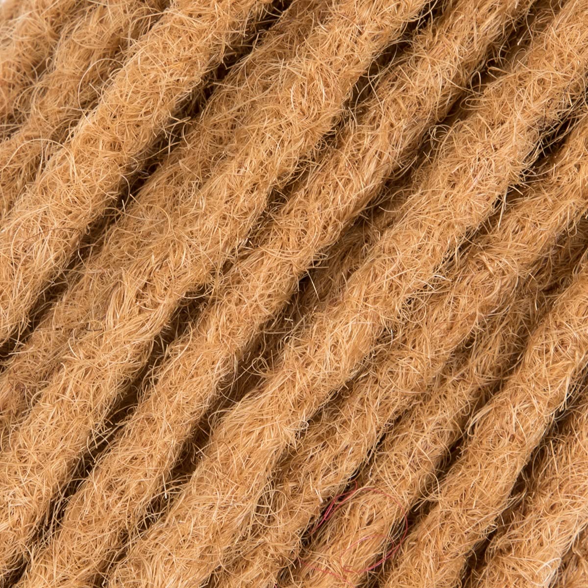 Teresa Small 0.4Cm And Medium 0.8Cm Width 100% Human Hair Dreadlock Extensions For Men/Women/Kids Permanent Dread Loc Extensions