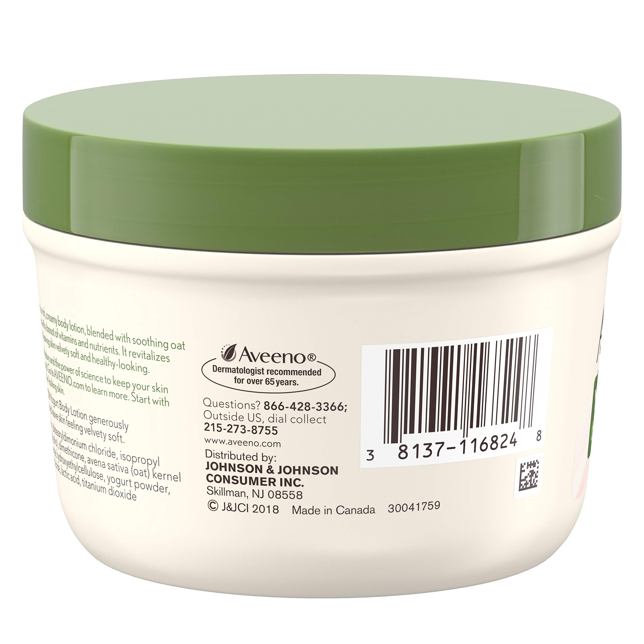 Aveeno Daily Moisturizing Body Yogurt Lotion, Apricot & Honey 7 oz