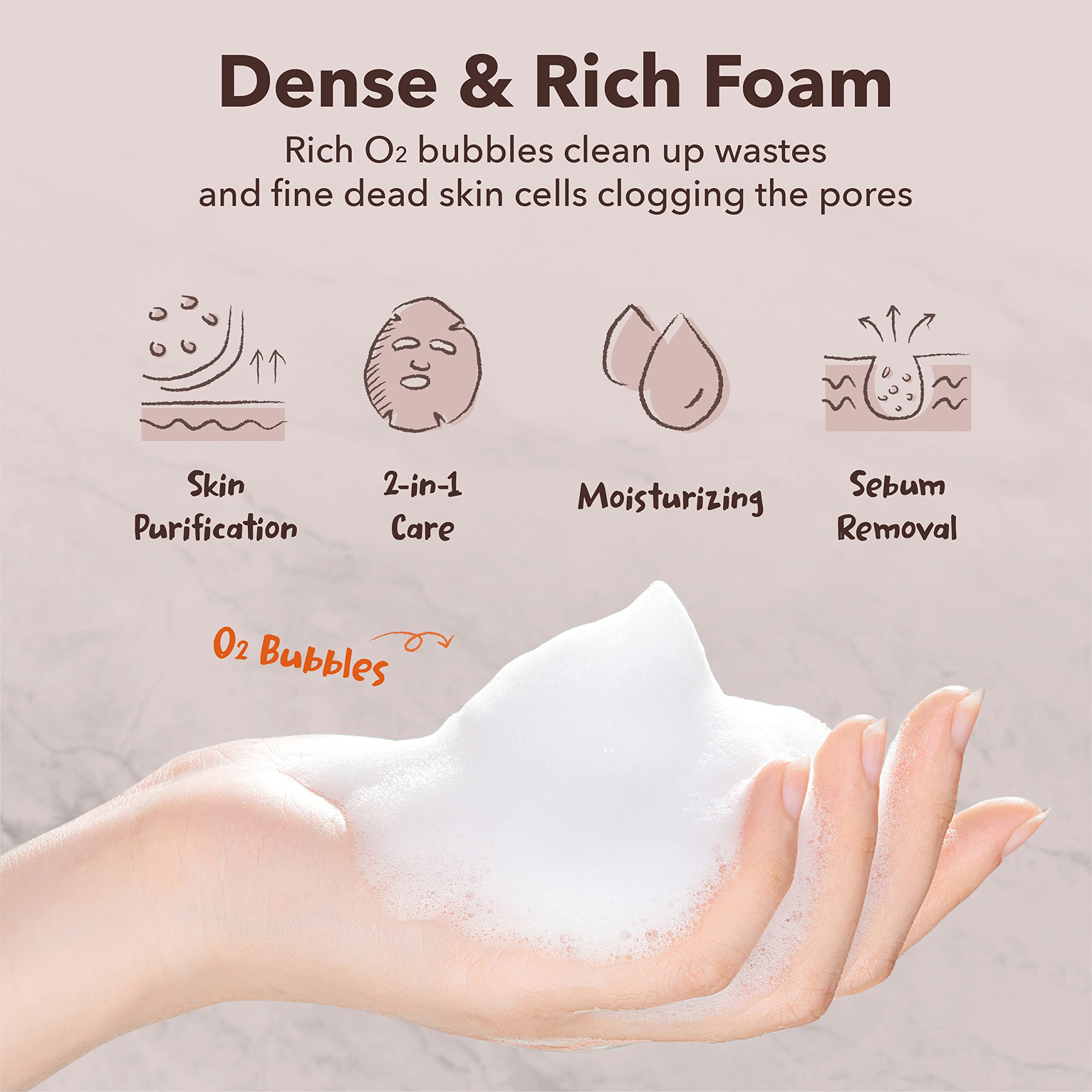 Purederm Deep Purifying Black O2 Bubble Mask Volcanic (10 Pack) - Bubble Face Sheet Mask For Purifying & Brightening